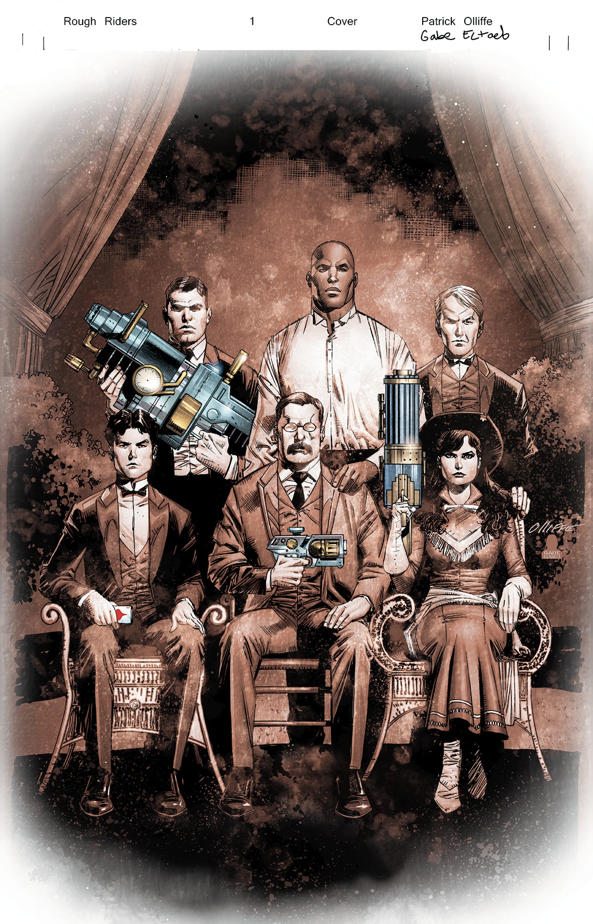 ROUGH RIDERS COMPLETE SERIES HC