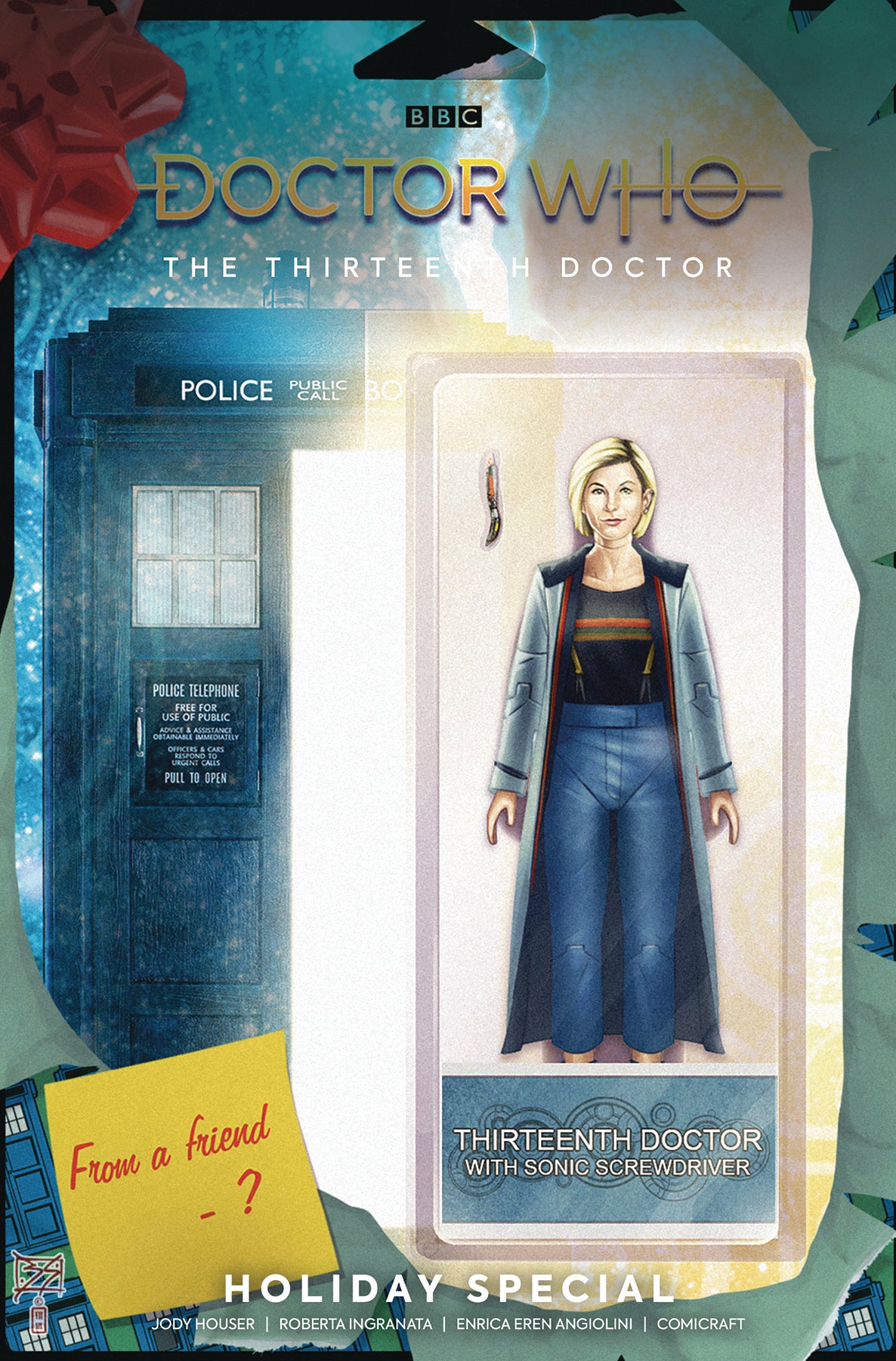 DOCTOR WHO 13TH HOLIDAY SPECIAL #1 CVR C ACTION FIGURE