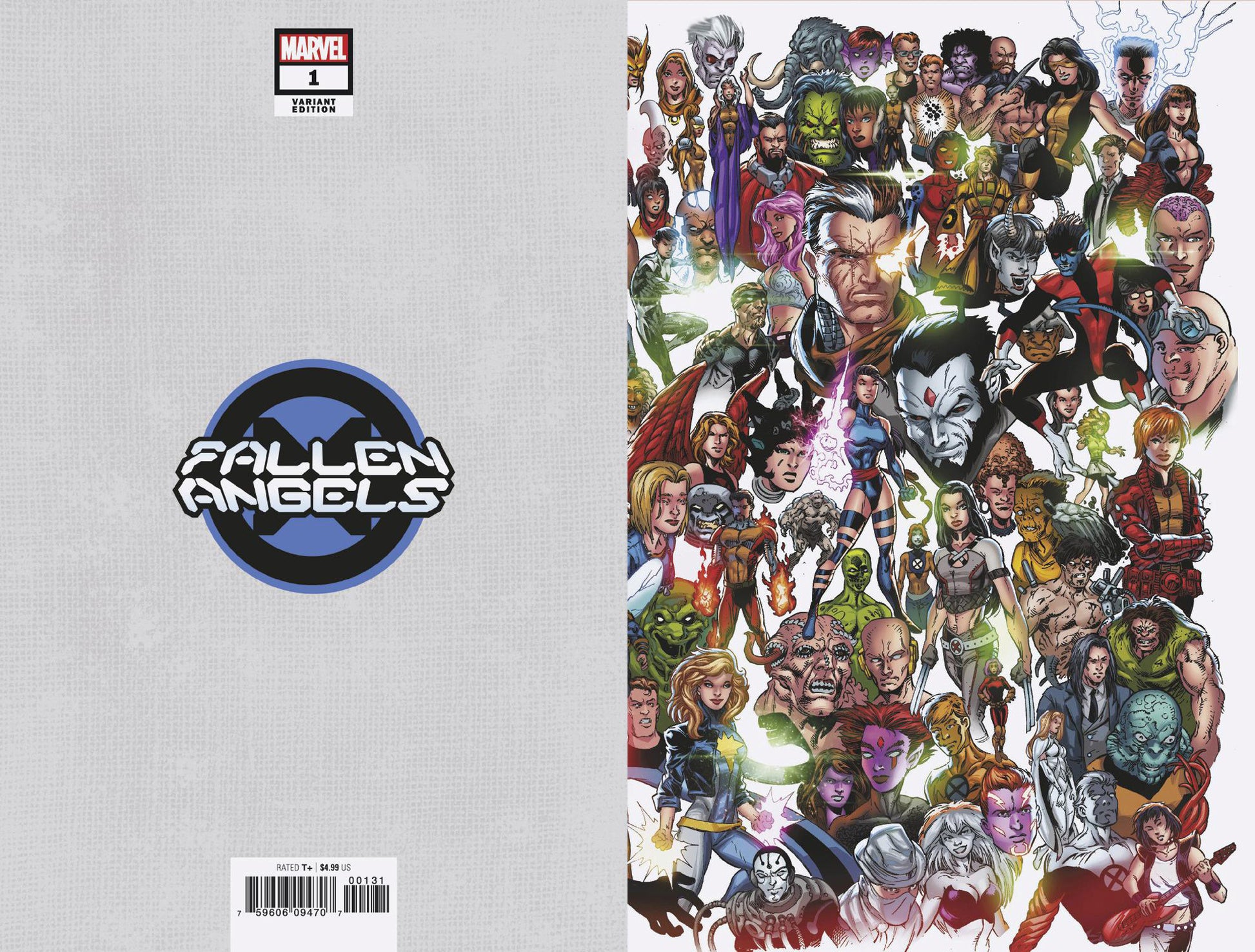 FALLEN ANGELS #1 BAGLEY EVERYMUTANT EVER VAR DX