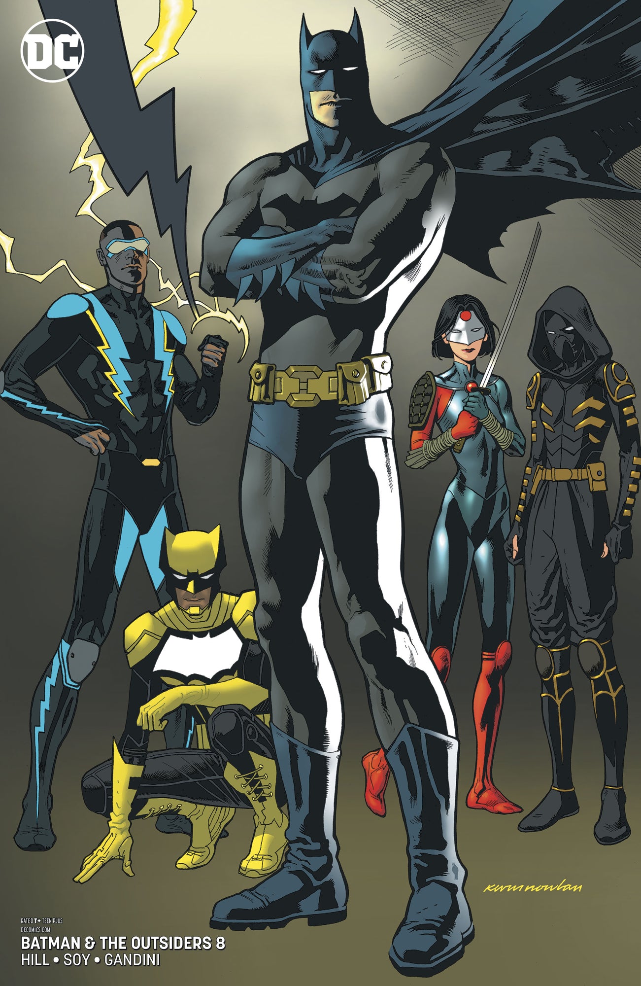 BATMAN AND THE OUTSIDERS #8 VAR ED