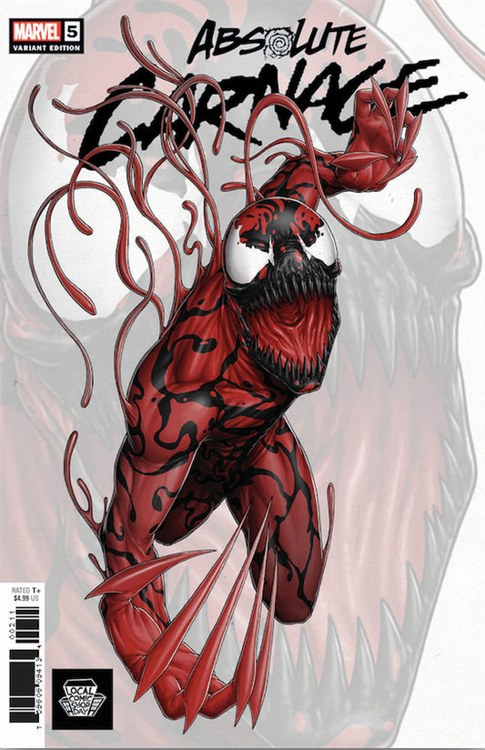 LCSD 2019 ABSOLUTE CARNAGE #5 (OF 5) ARTIST VAR
