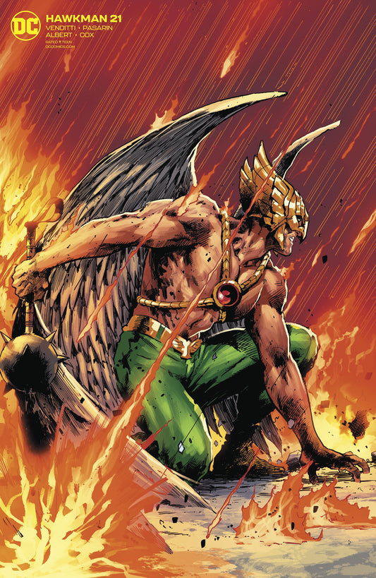 HAWKMAN #21 TREVOR HAIRSINE VAR ED