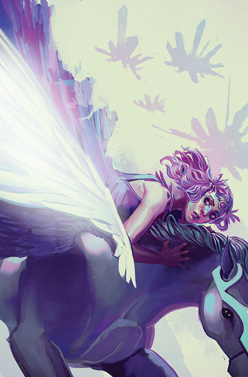 AMETHYST #1 (OF 6) CARD STOCK STEPHANIE HANS VAR