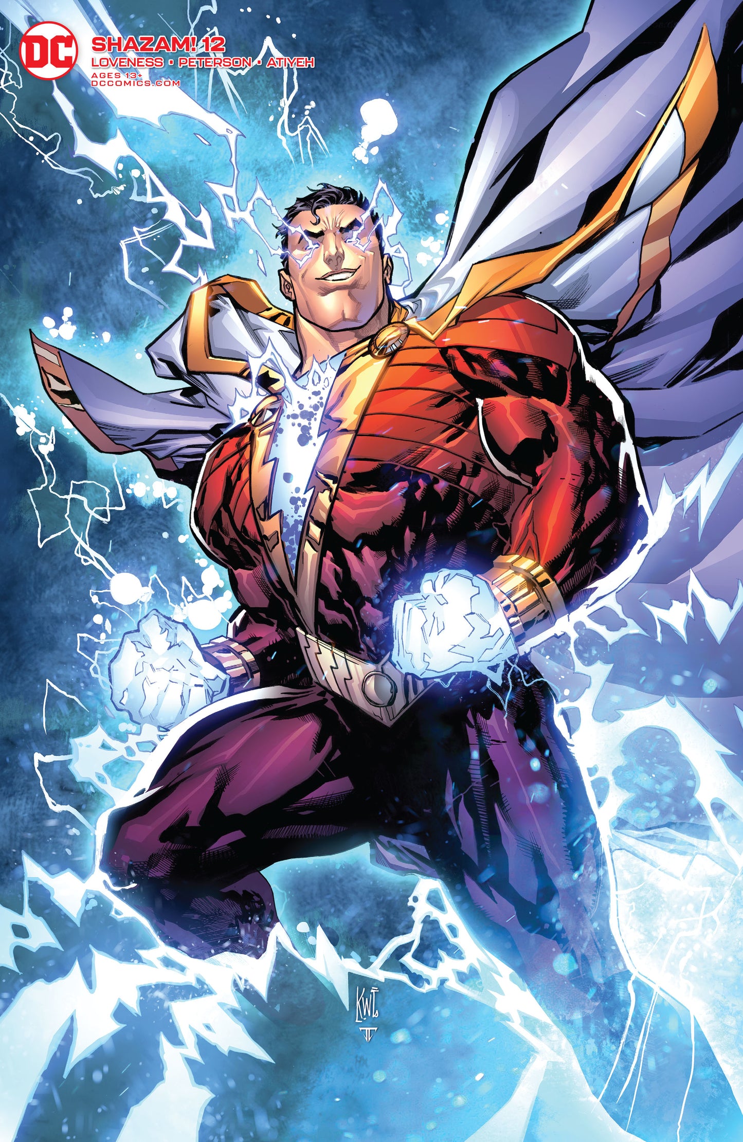 SHAZAM #12 KEN LASHLEY VAR ED