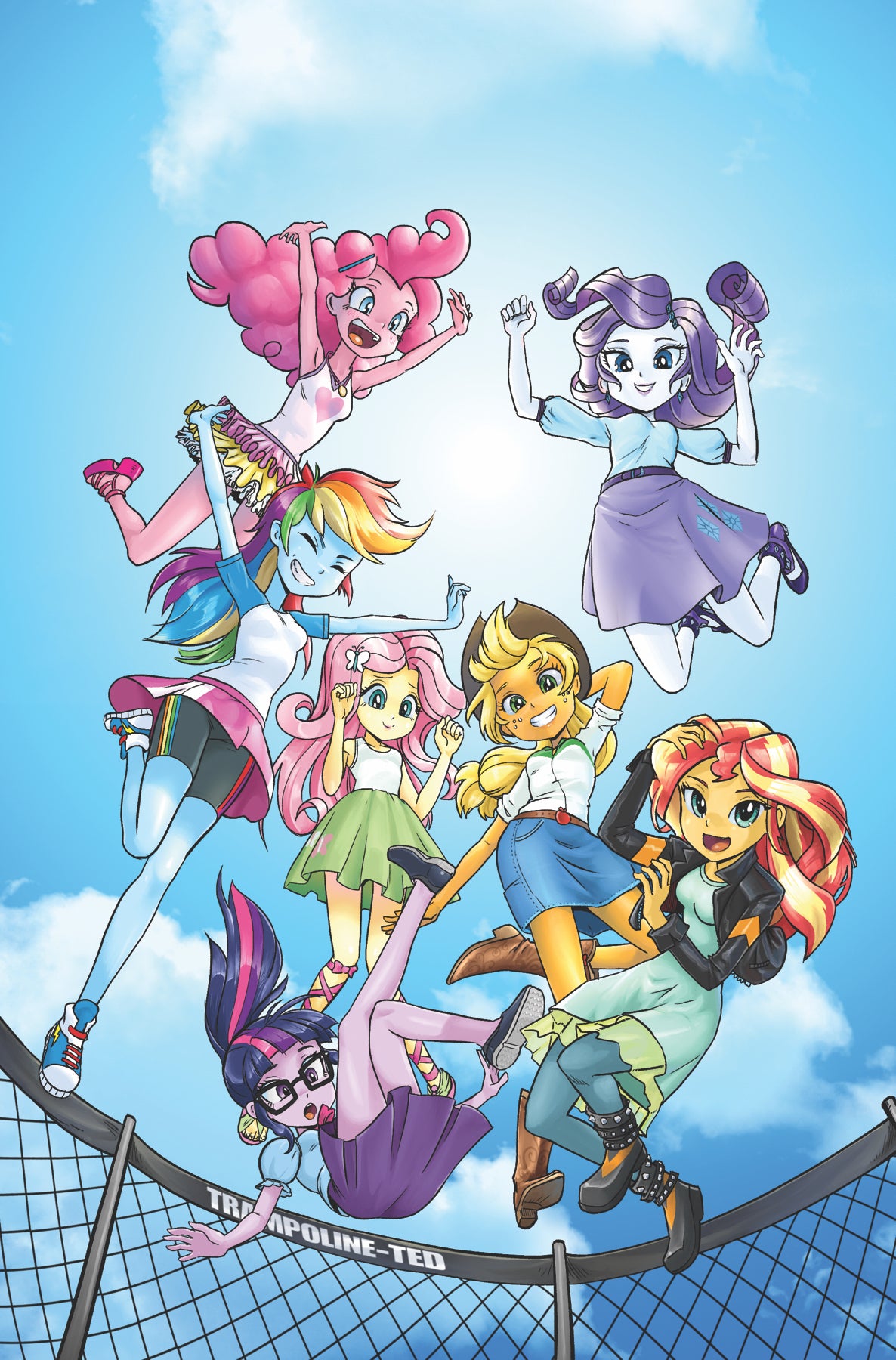 MY LITTLE PONY CANTERLOT HIGHMARCH RADNESS CVR A KUUSISTO