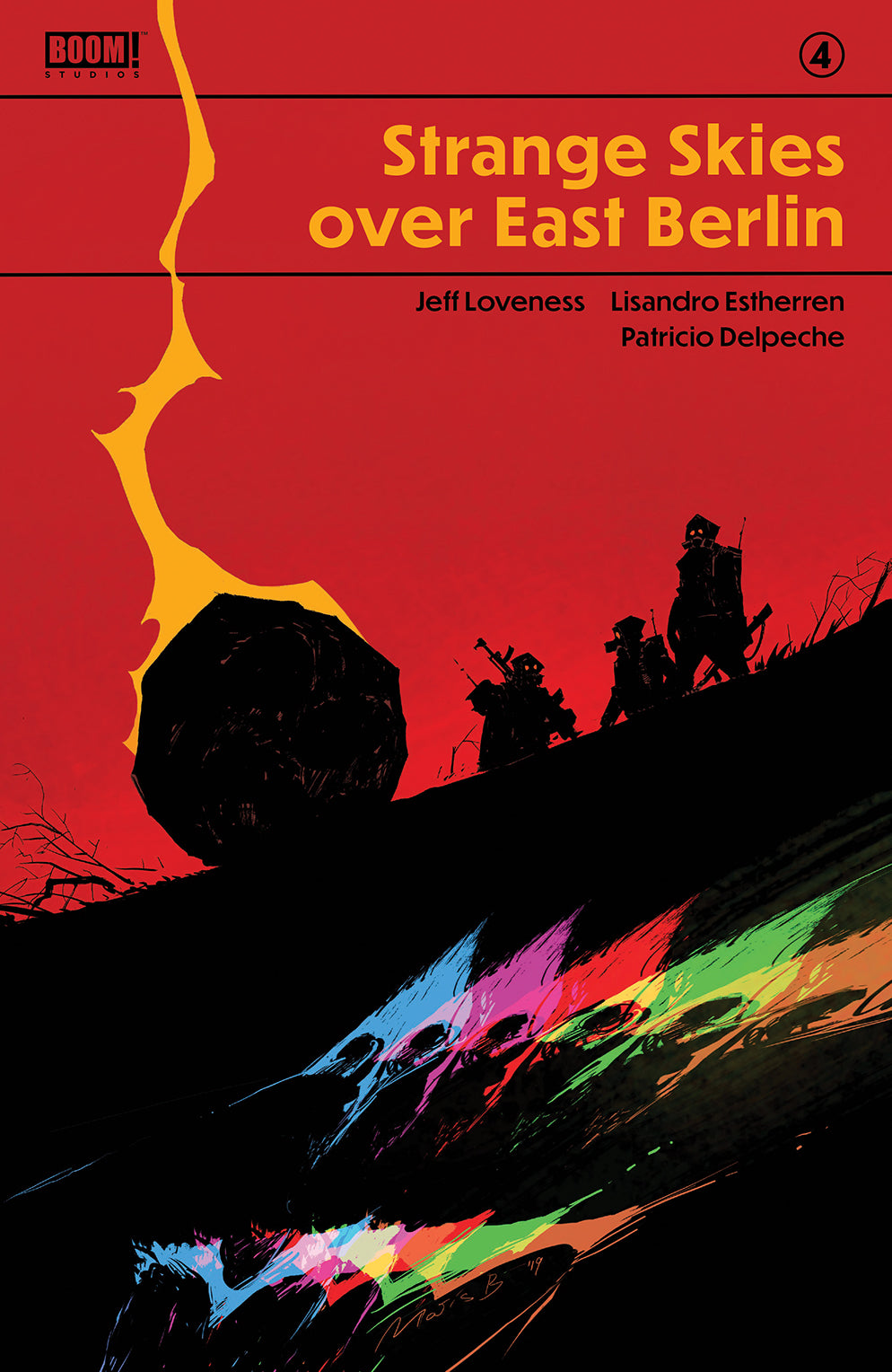 STRANGE SKIES OVER EAST BERLIN #4 FOC BERGARA VAR