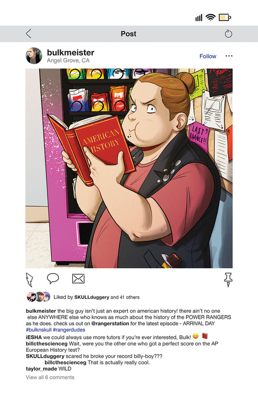 GO GO POWER RANGERS #27 FOC MCDAID VAR