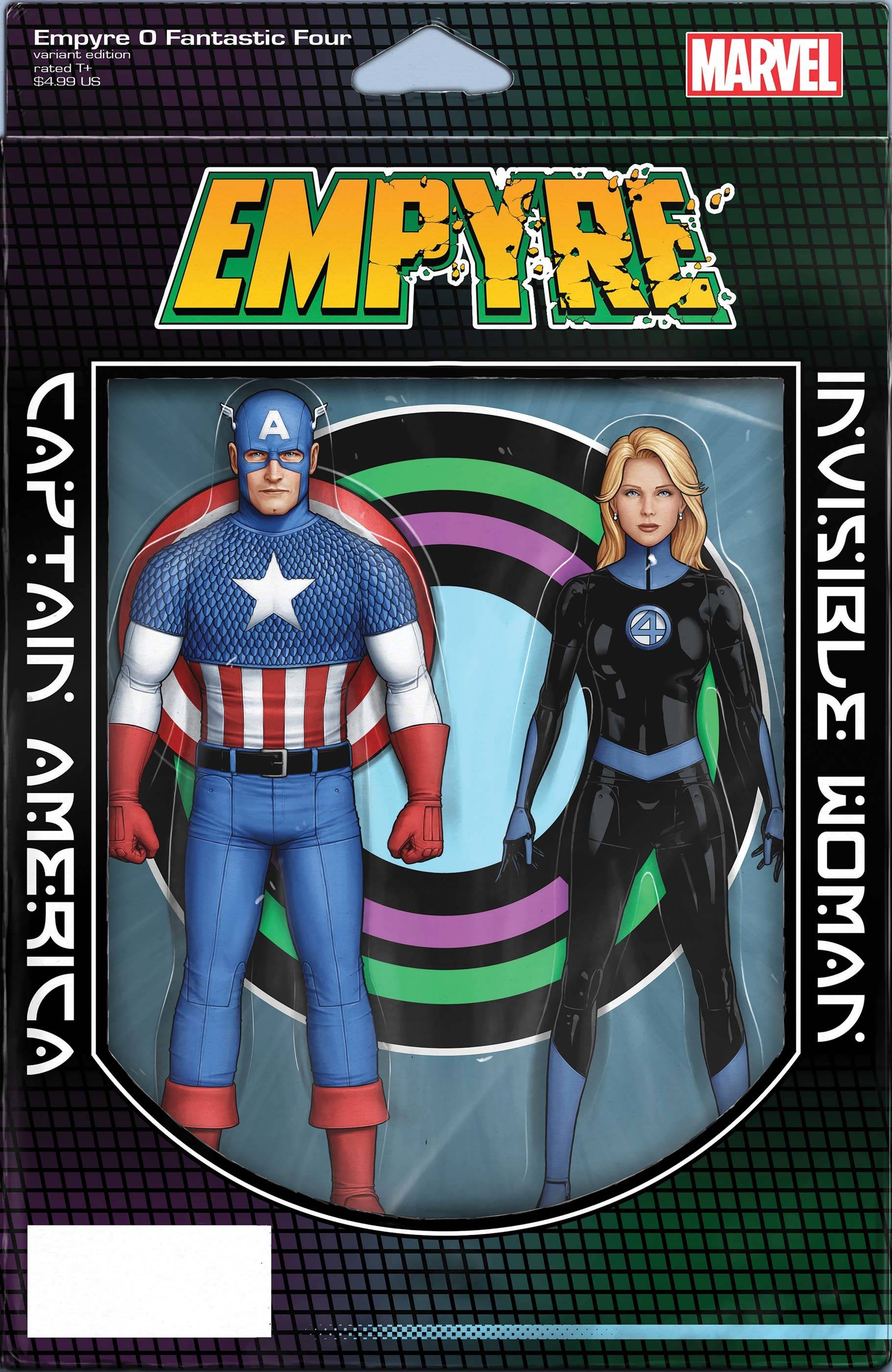 EMPYRE FANTASTIC FOUR #0 CHRISTOPHER 2-PACK ACTION FIGURE VAR