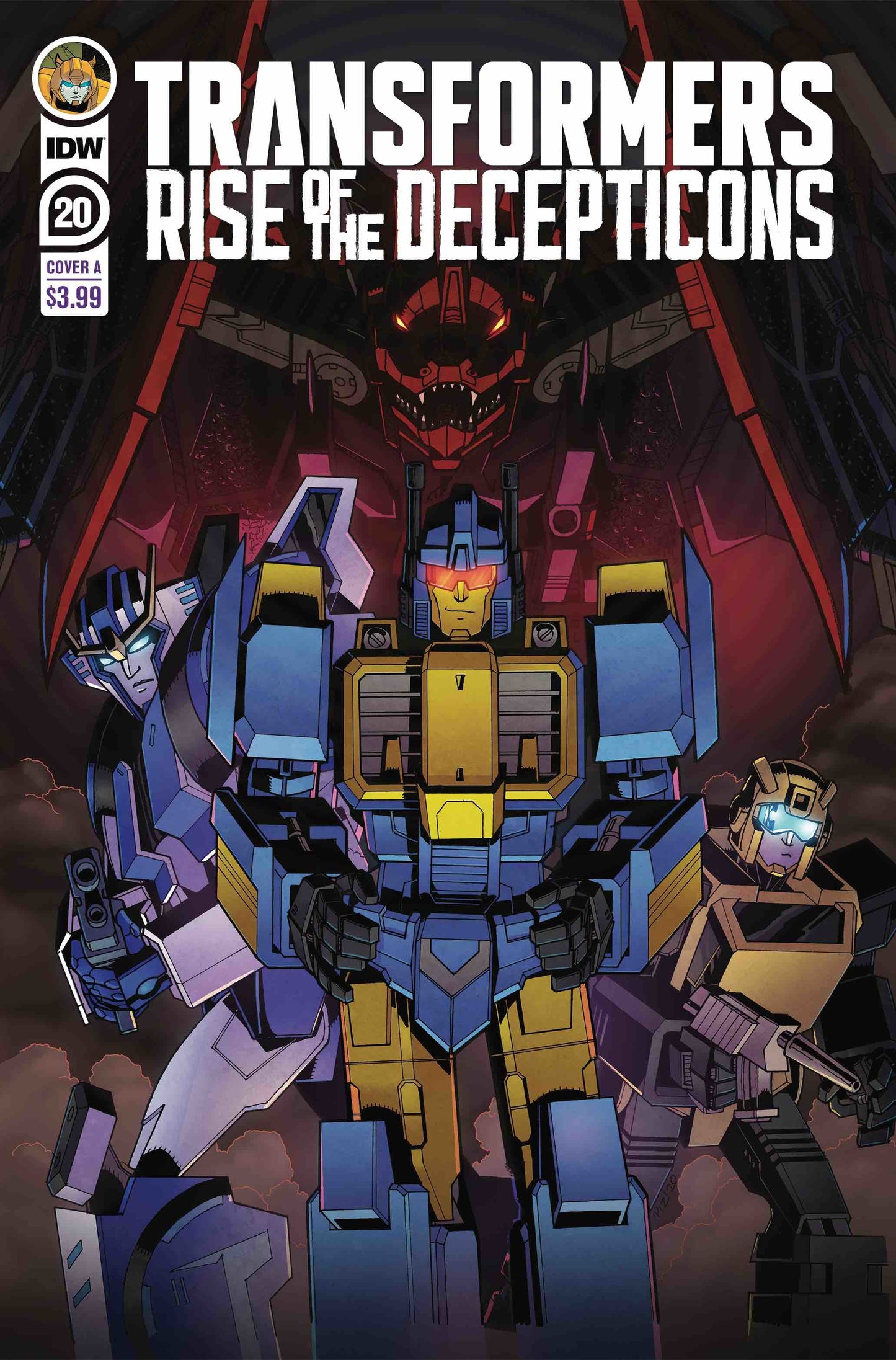 TRANSFORMERS #20 CVR A PIRRIE