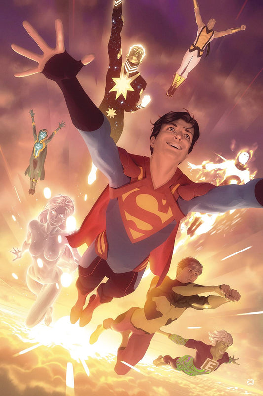 LEGION OF SUPER HEROES #7 CARD STOCK ALEX GARNER VAR