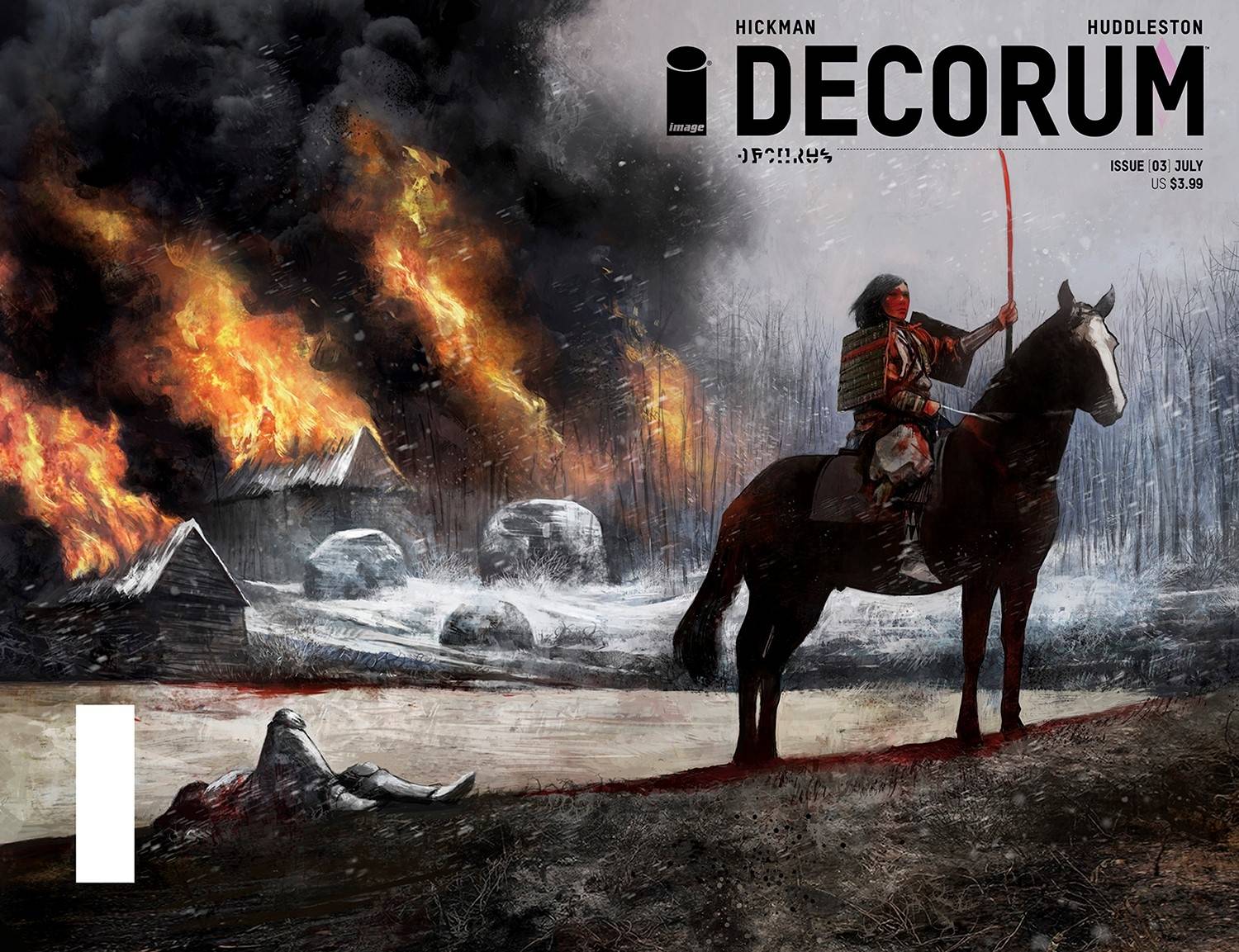 DECORUM #3 CVR B HUDDLESTON (MR)