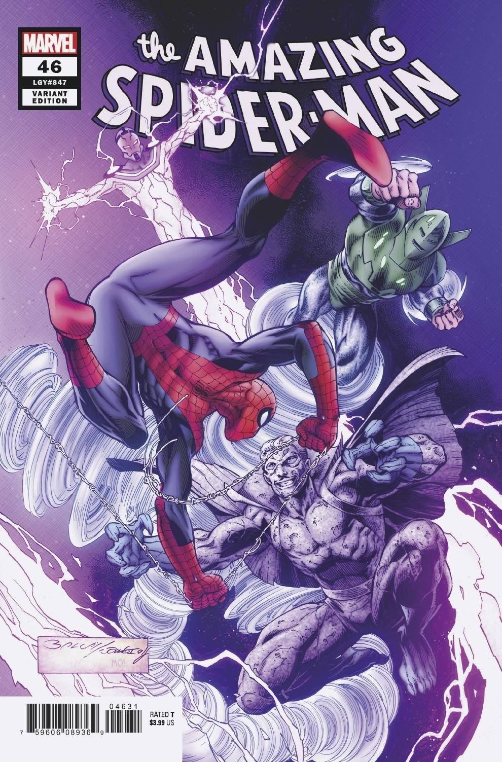 AMAZING SPIDER-MAN #46 BAGLEY VAR