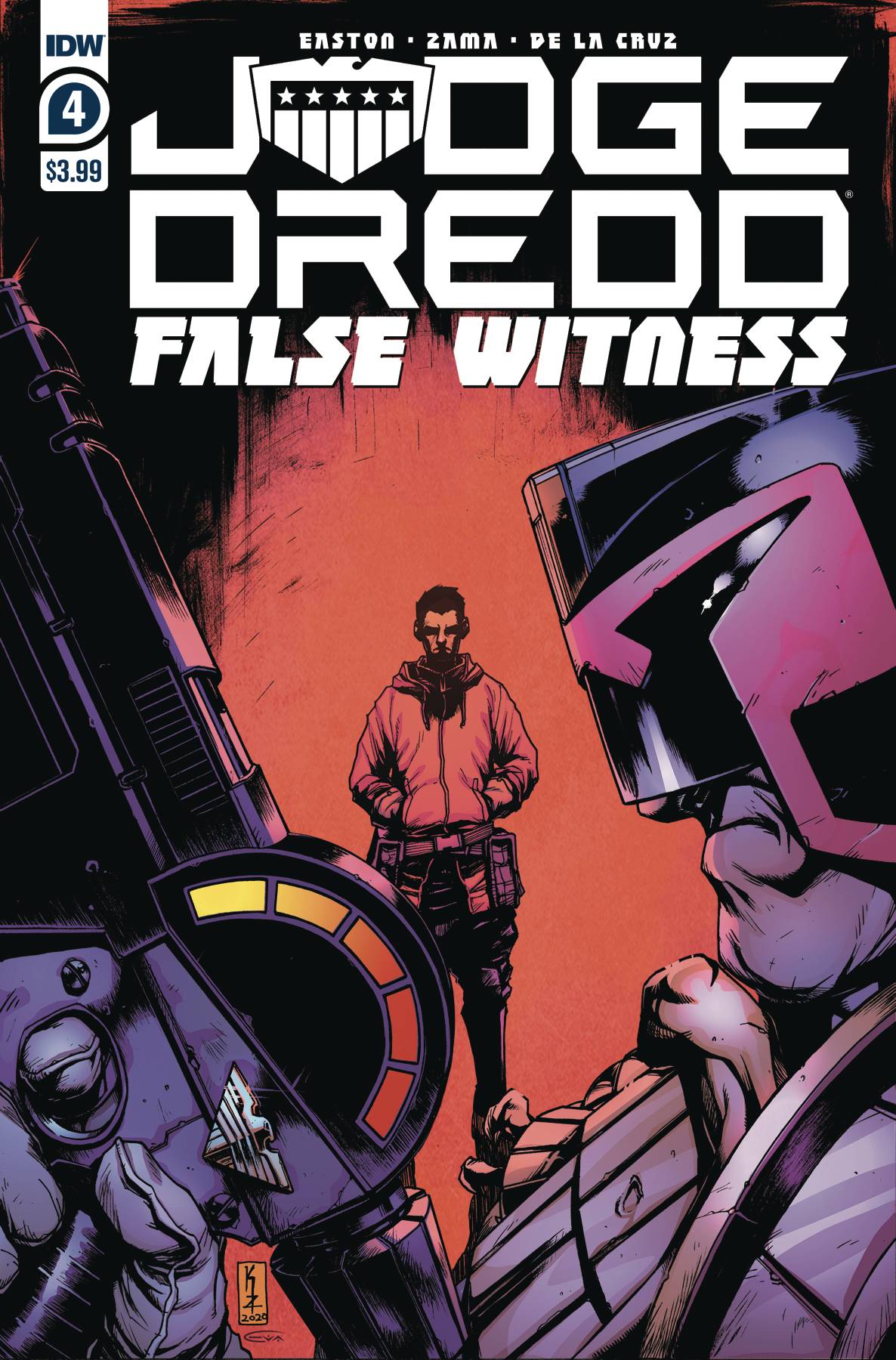 JUDGE DREDD FALSE WITNESS #4 (OF 4) CVR A ZAMA