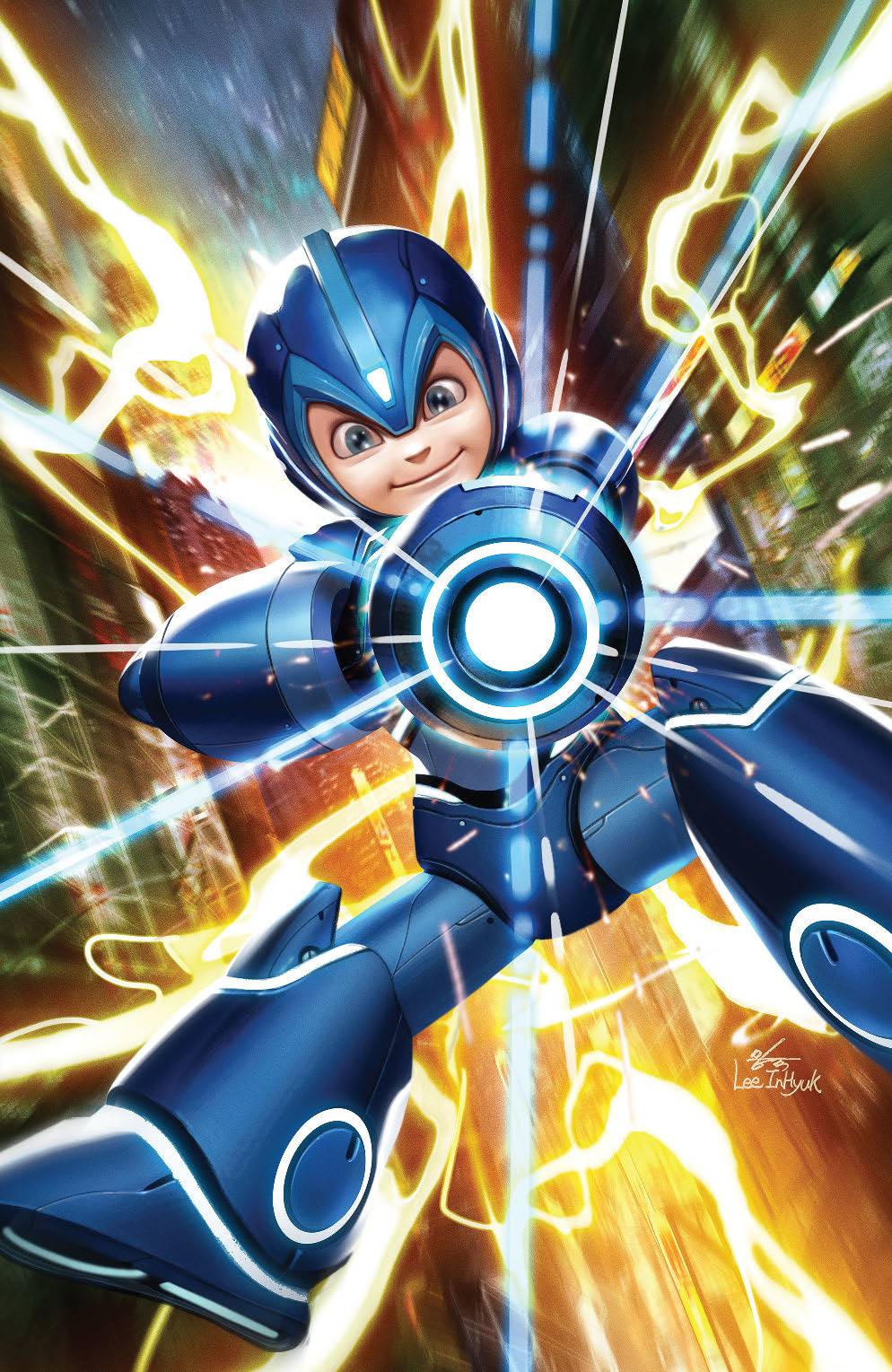 MEGA MAN FULLY CHARGED #1 CVR C LEE VAR