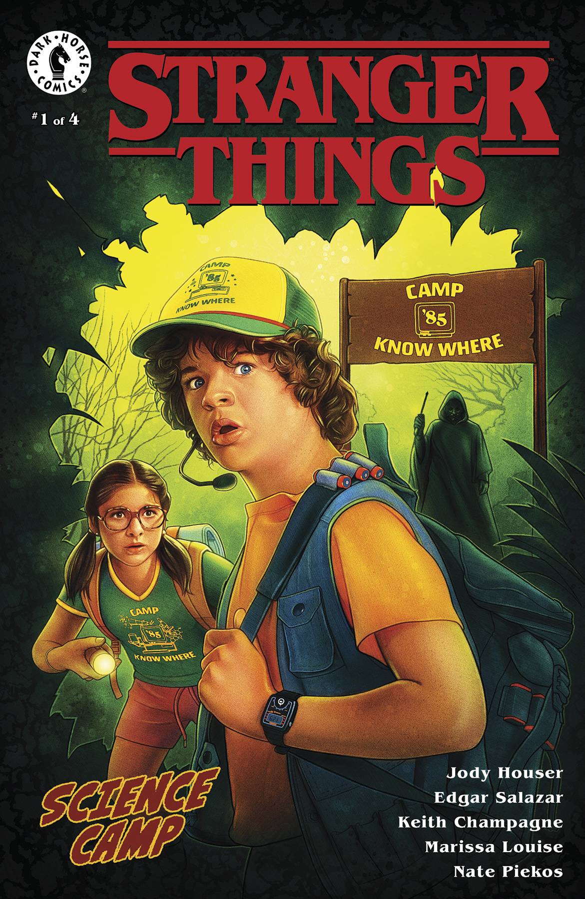 STRANGER THINGS SCIENCE CAMP #1 (OF 4) CVR B LAMBE
