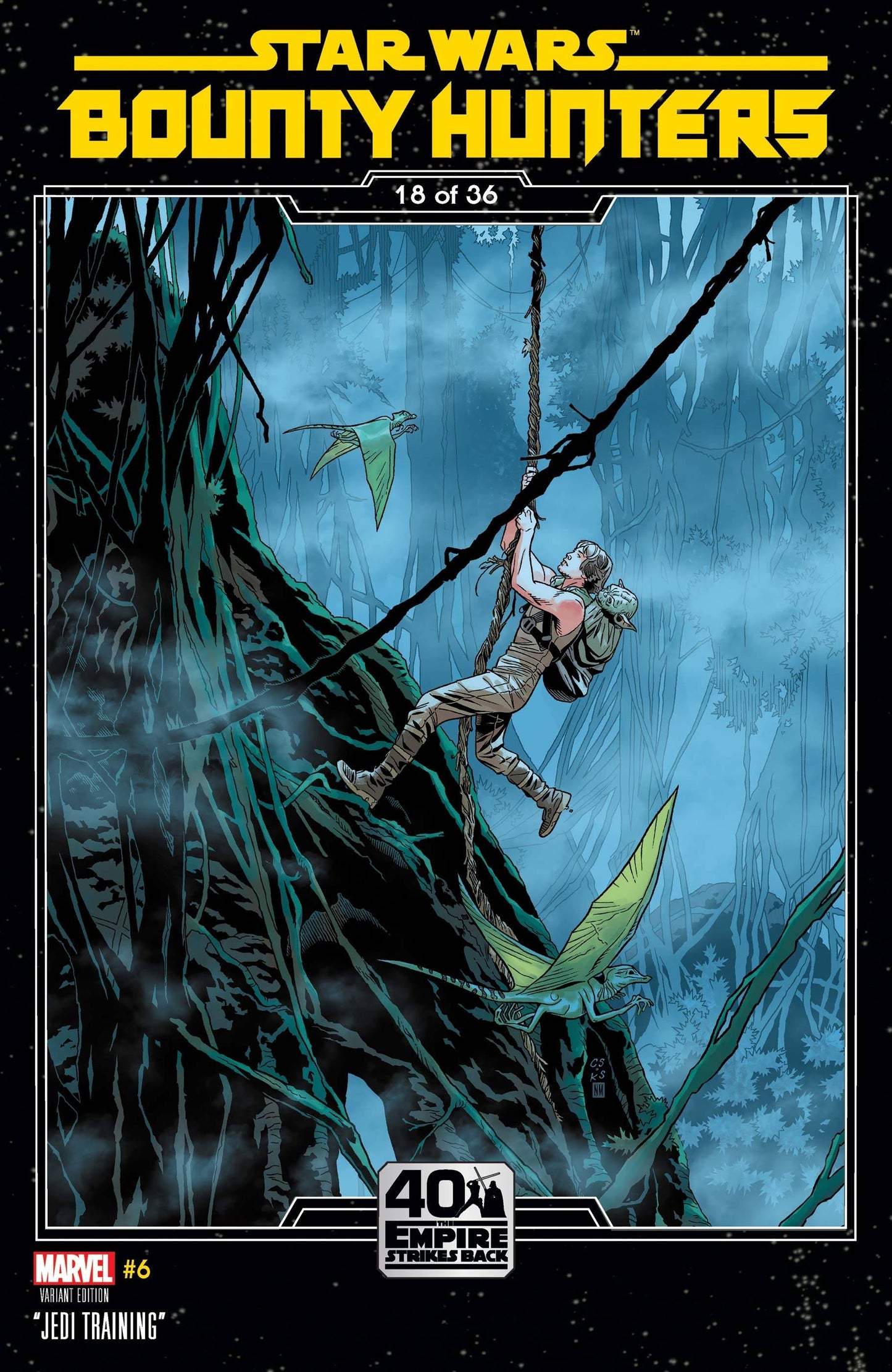 STAR WARS BOUNTY HUNTERS #6 SPROUSE EMPIRE STRIKES VAR