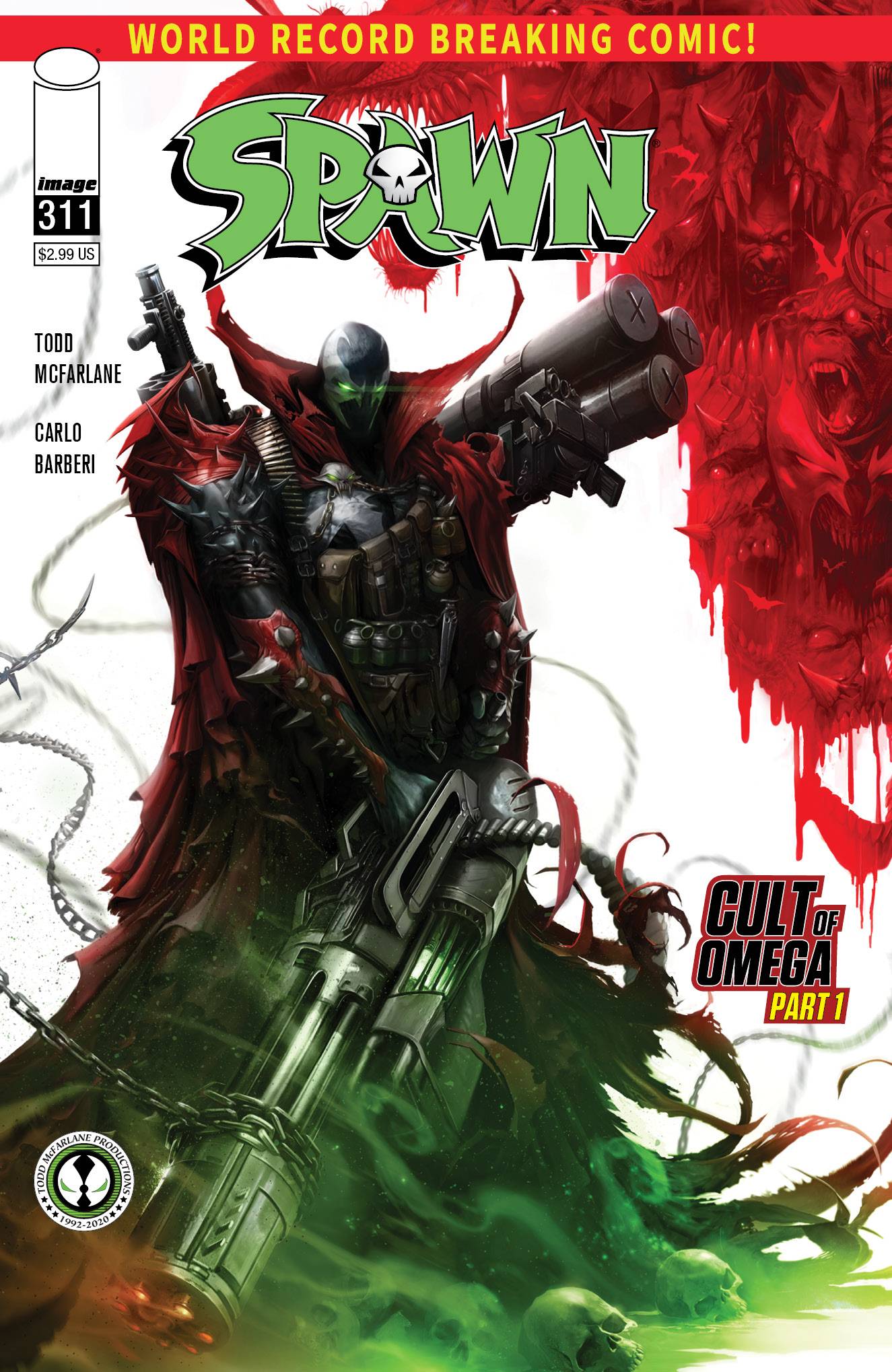 SPAWN #311 CVR A MATTINA