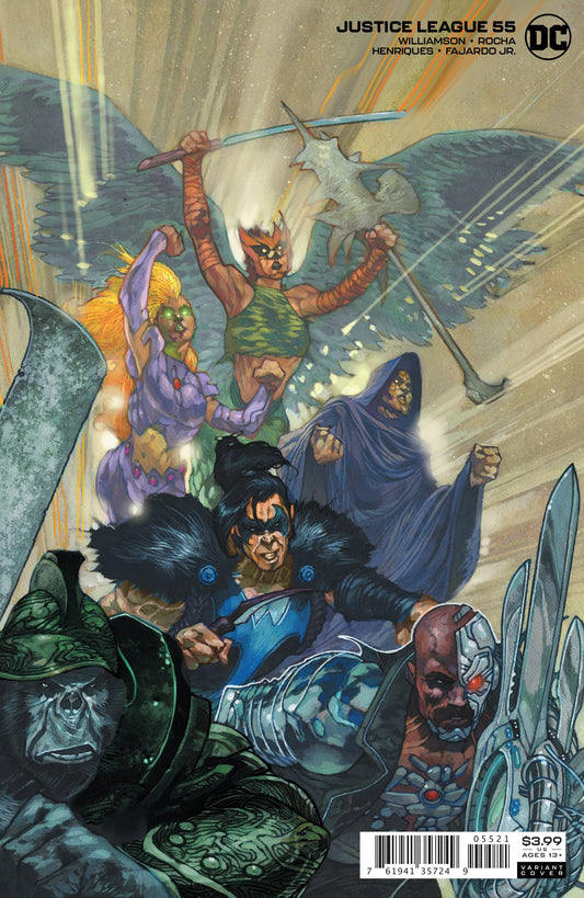 JUSTICE LEAGUE #55 SIMONE BIANCHI VAR ED DARK NIGHTS METAL