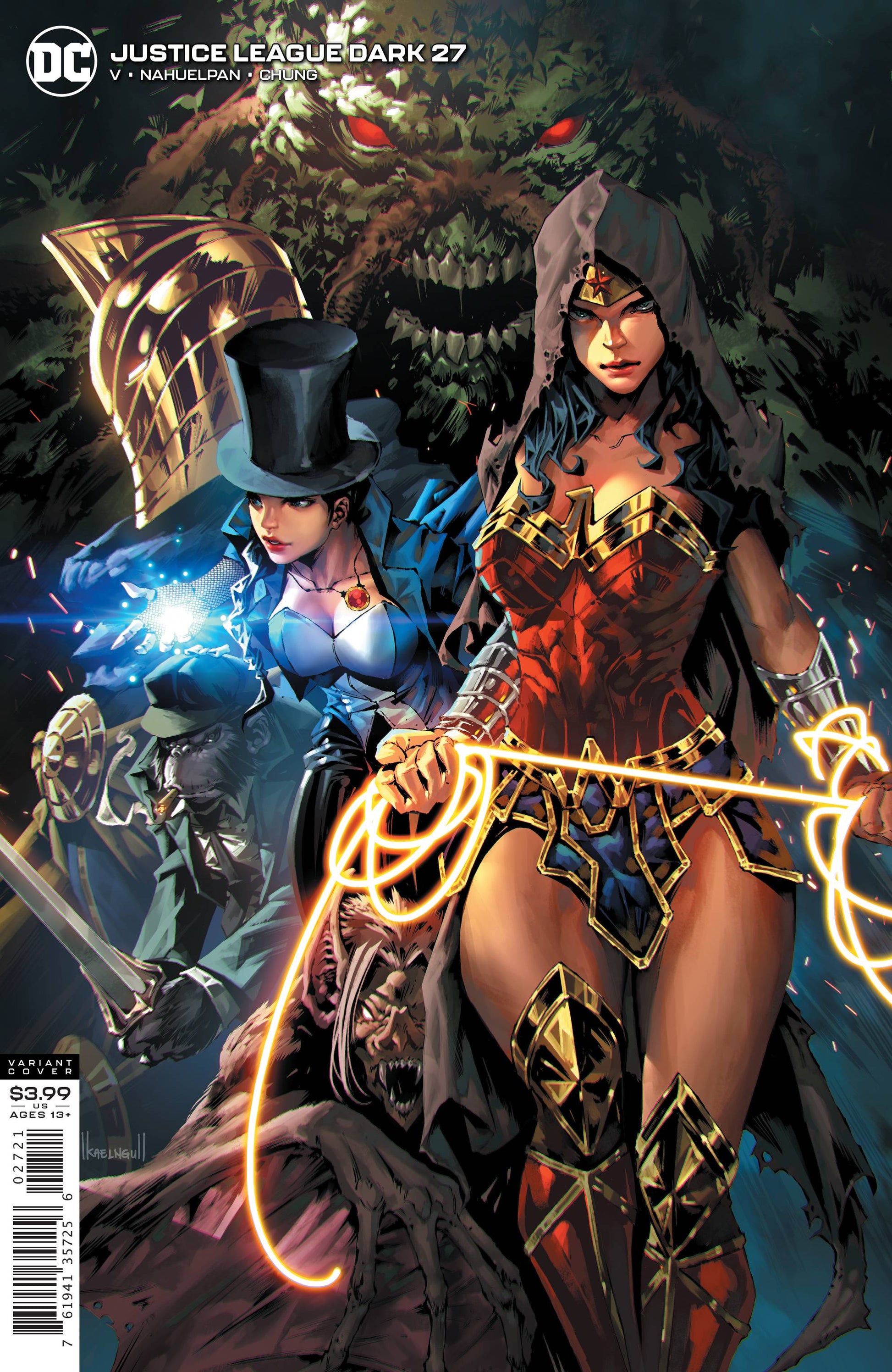JUSTICE LEAGUE DARK #27 YANOCK PAQUETTE VAR ED
