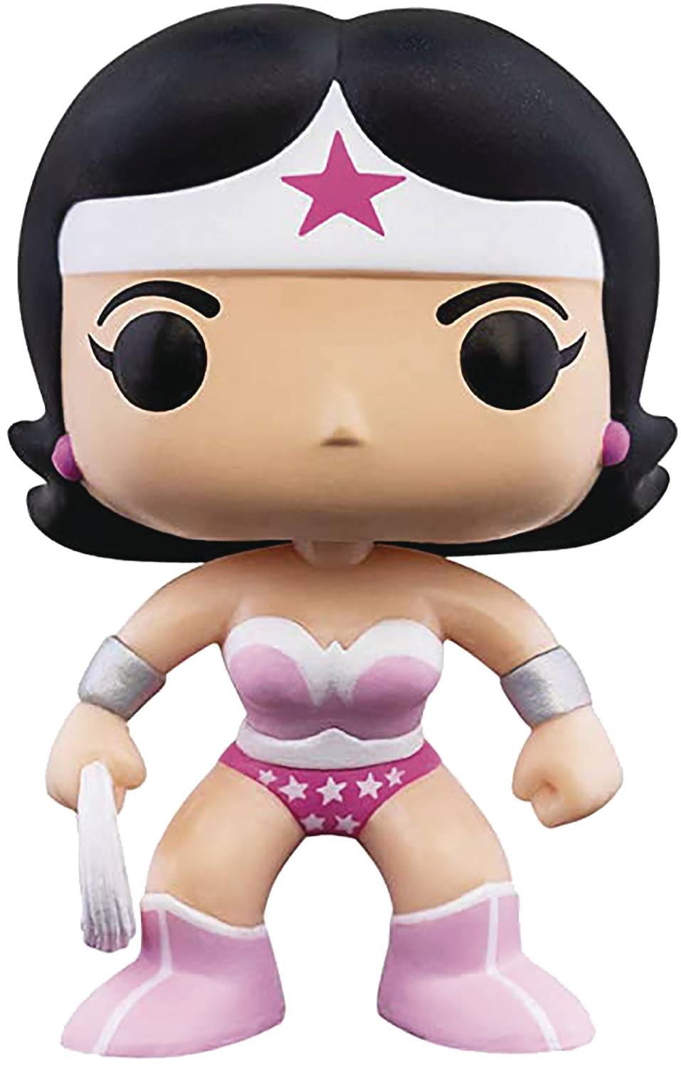POP BREAST CANCER AWARENESS WONDER WOMAN VIN FIG