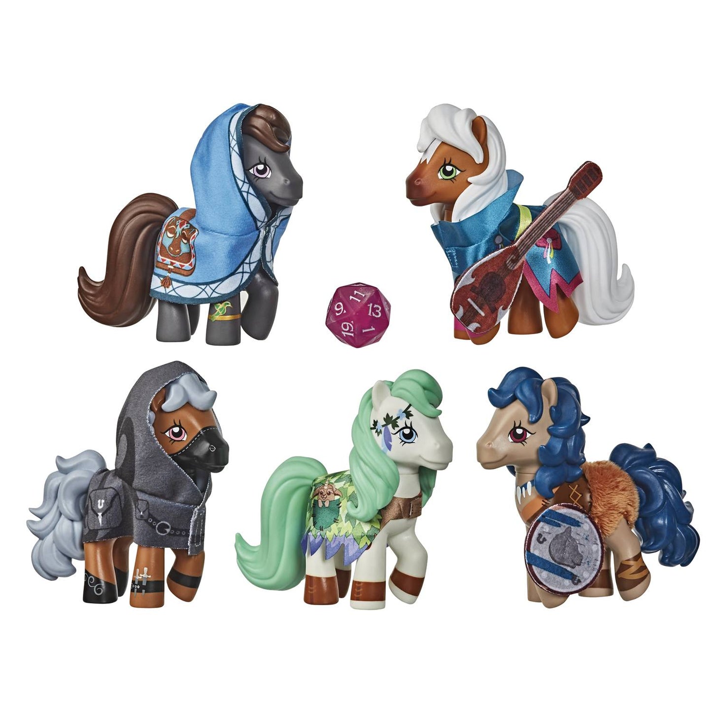 MLP CUTIE MARKS & DRAGONS AF 5PC SET