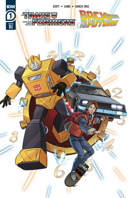 TRANSFORMERS BACK TO FUTURE #2 (OF 4) 10 COPY INCV