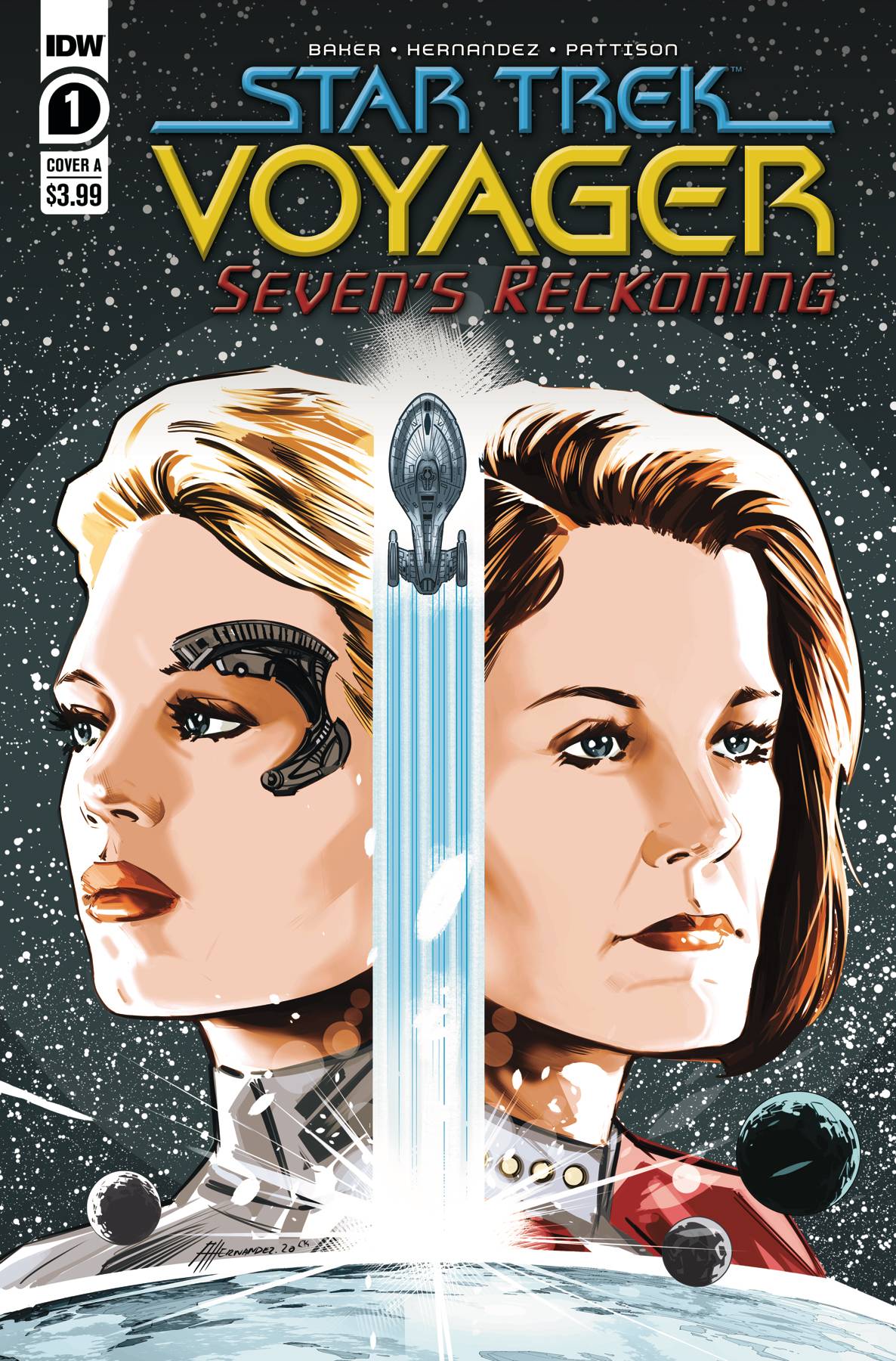 STAR TREK VOYAGER SEVENS RECKONING #1 (OF 4) CVR A