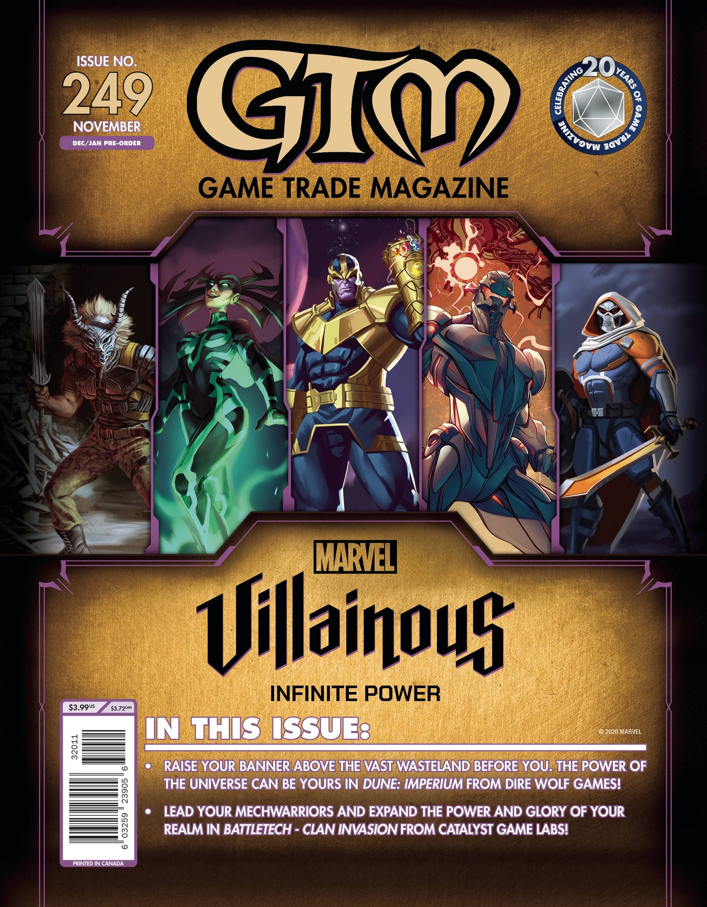 GAME TRADE MAGAZINE #249