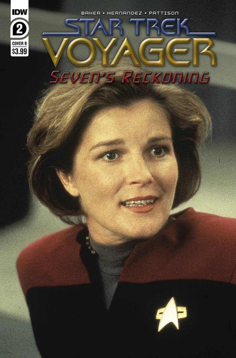 STAR TREK VOYAGER SEVENS RECKONING #2 (OF 4) CVR B