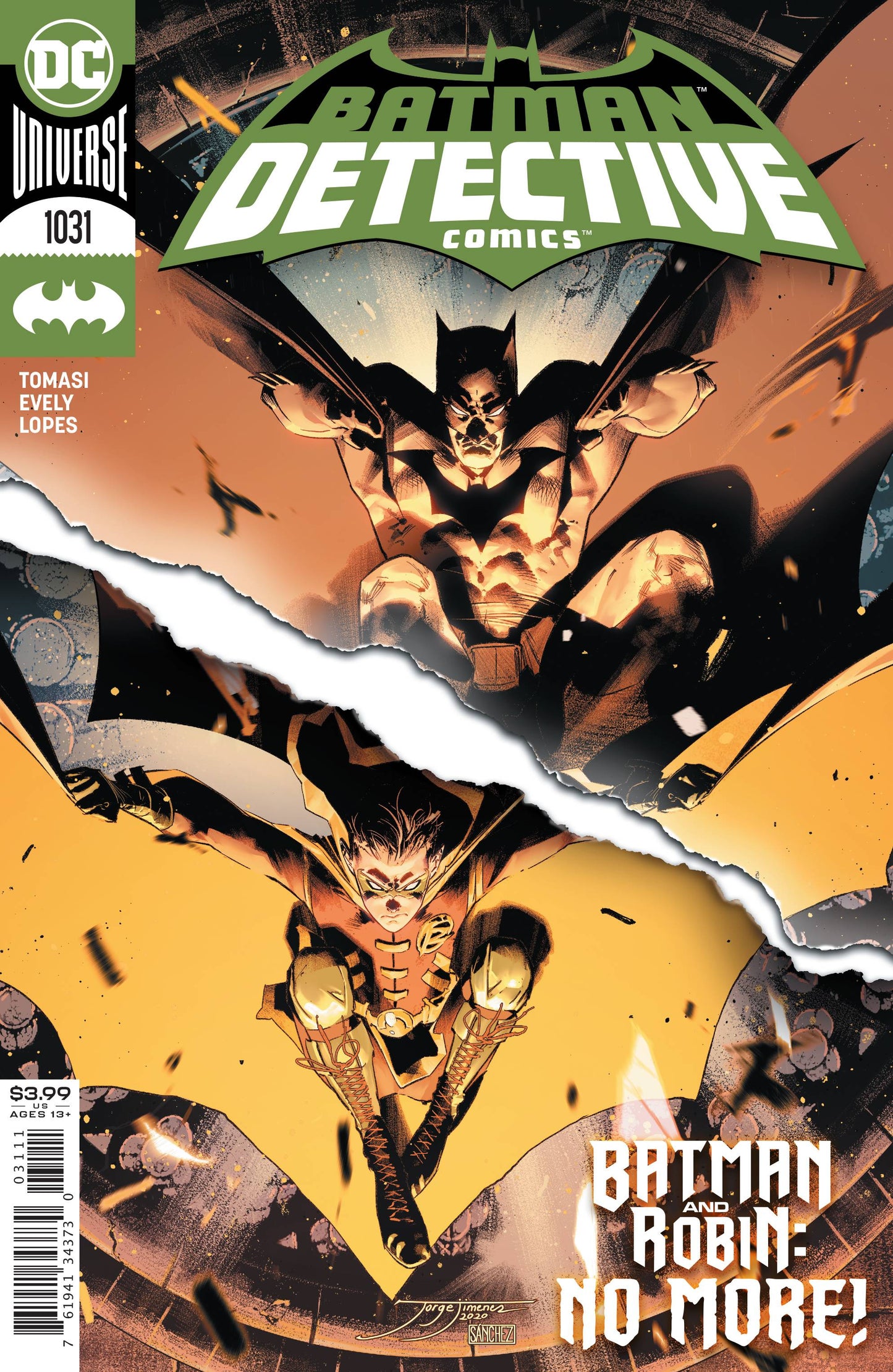 DETECTIVE COMICS #1031