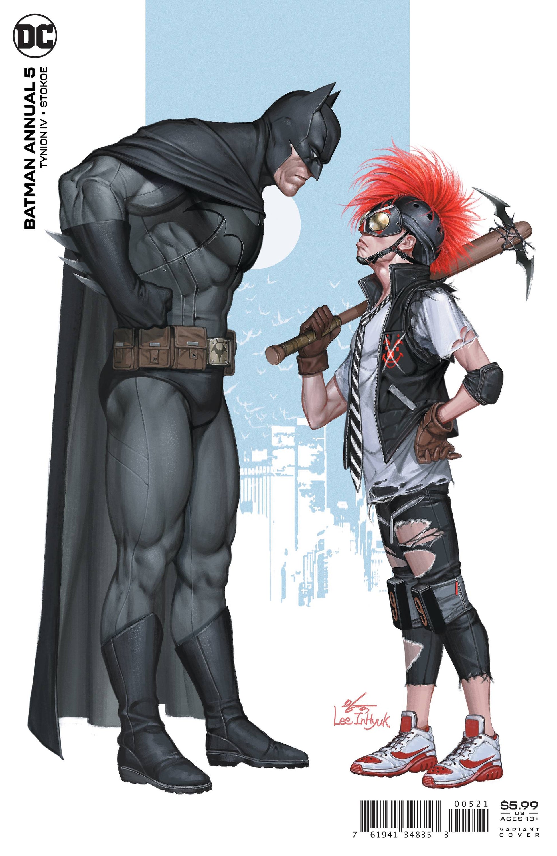 BATMAN ANNUAL #5 CARD STOCK INHYUK LEE VAR ED
