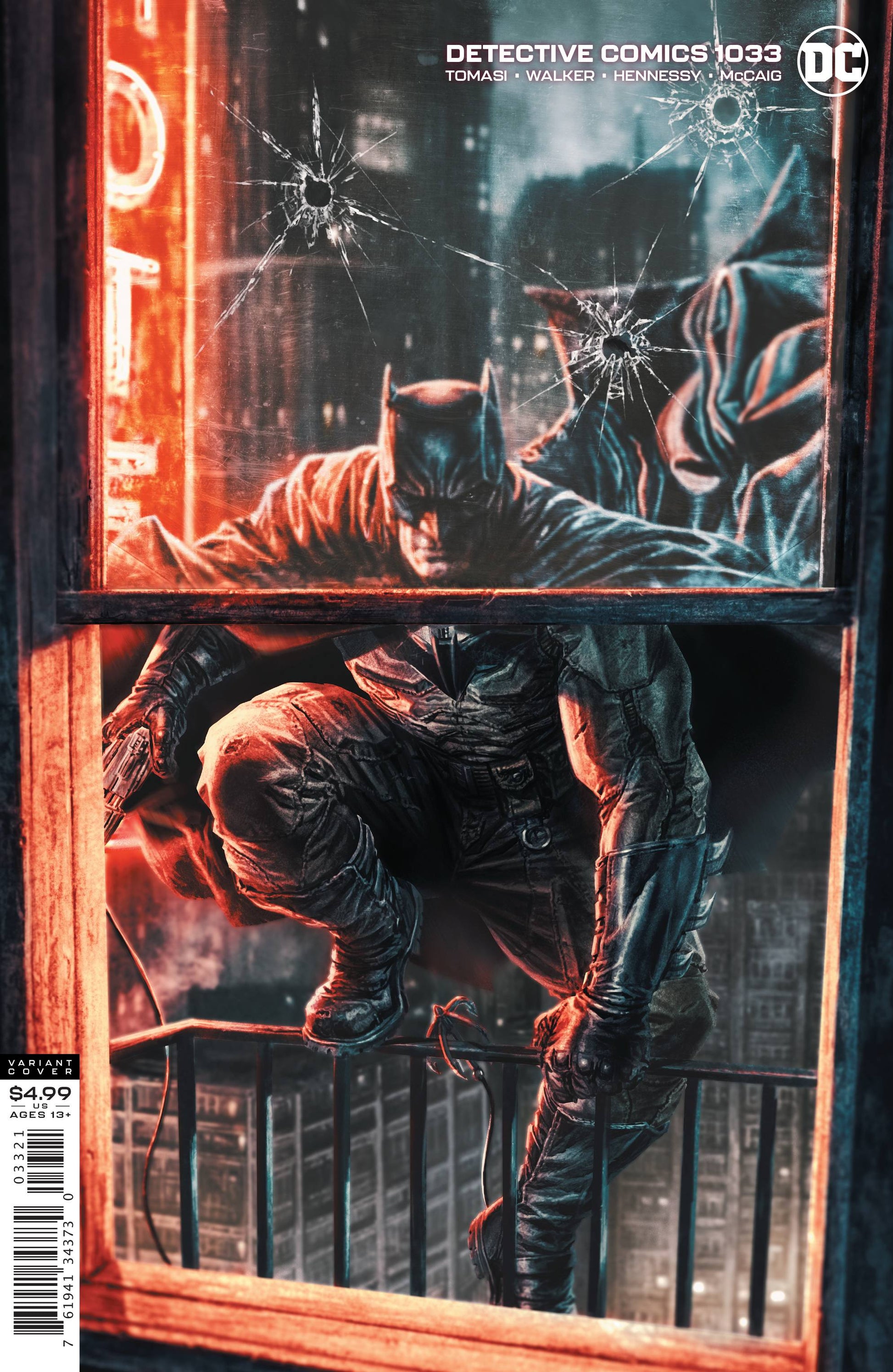 DETECTIVE COMICS #1033 CARD STOCK LEE BERMEJO VAR