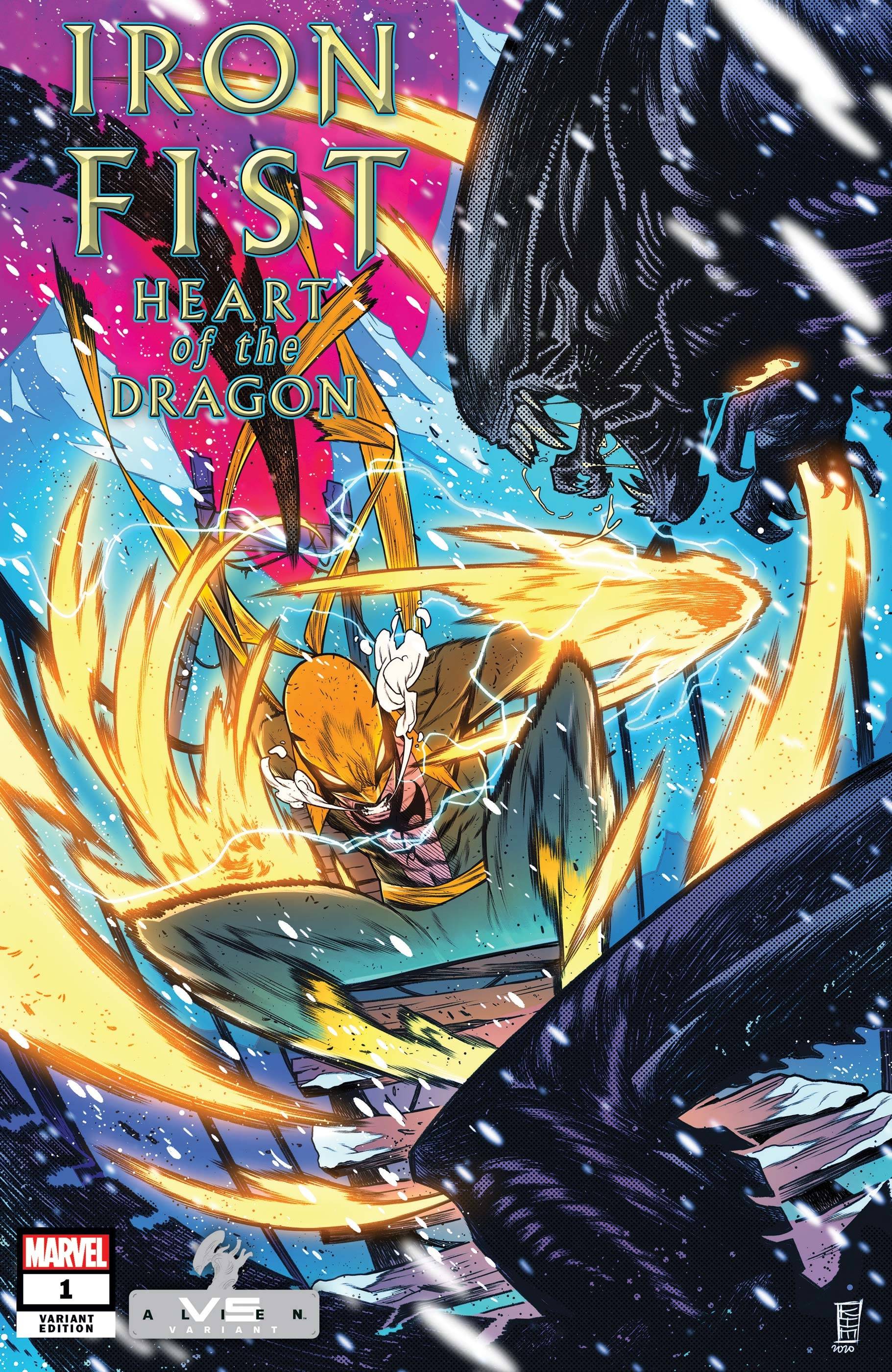 IRON FIST HEART OF DRAGON #1 (OF 6) JACINTO MARVEL
