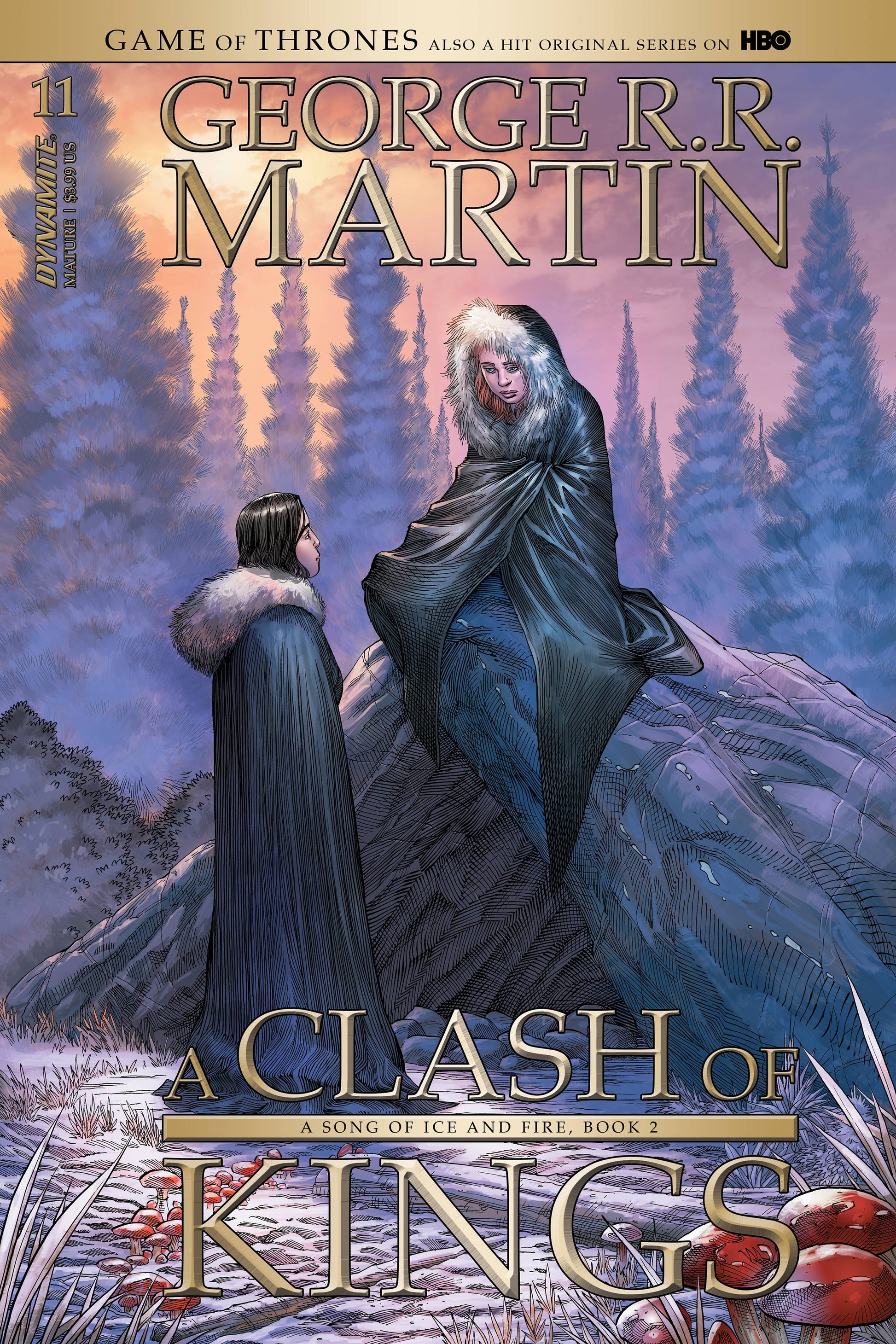GEORGE RR MARTIN A CLASH OF KINGS #11 CVR A MILLER