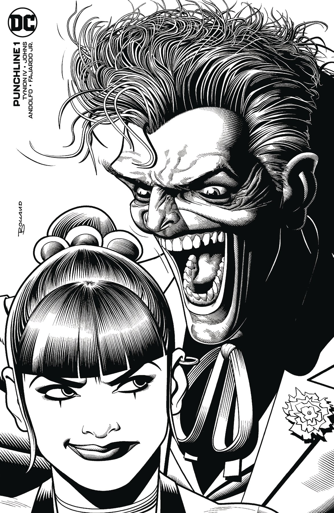 Punchline #1 DIAMOND UK EXCLUSIVE BOLLAND COVER
