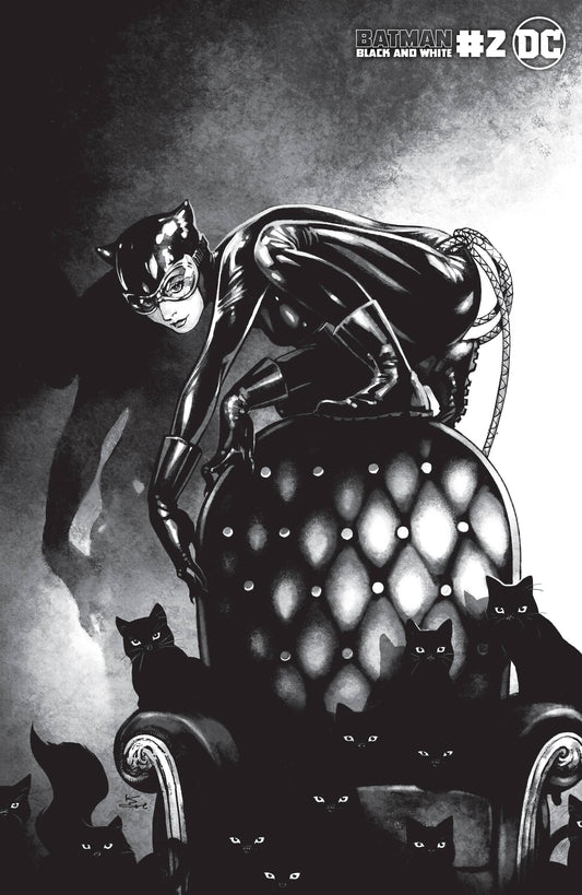 BATMAN BLACK & WHITE #2 (OF 6) CATWOMAN BY KAMOME VAR
