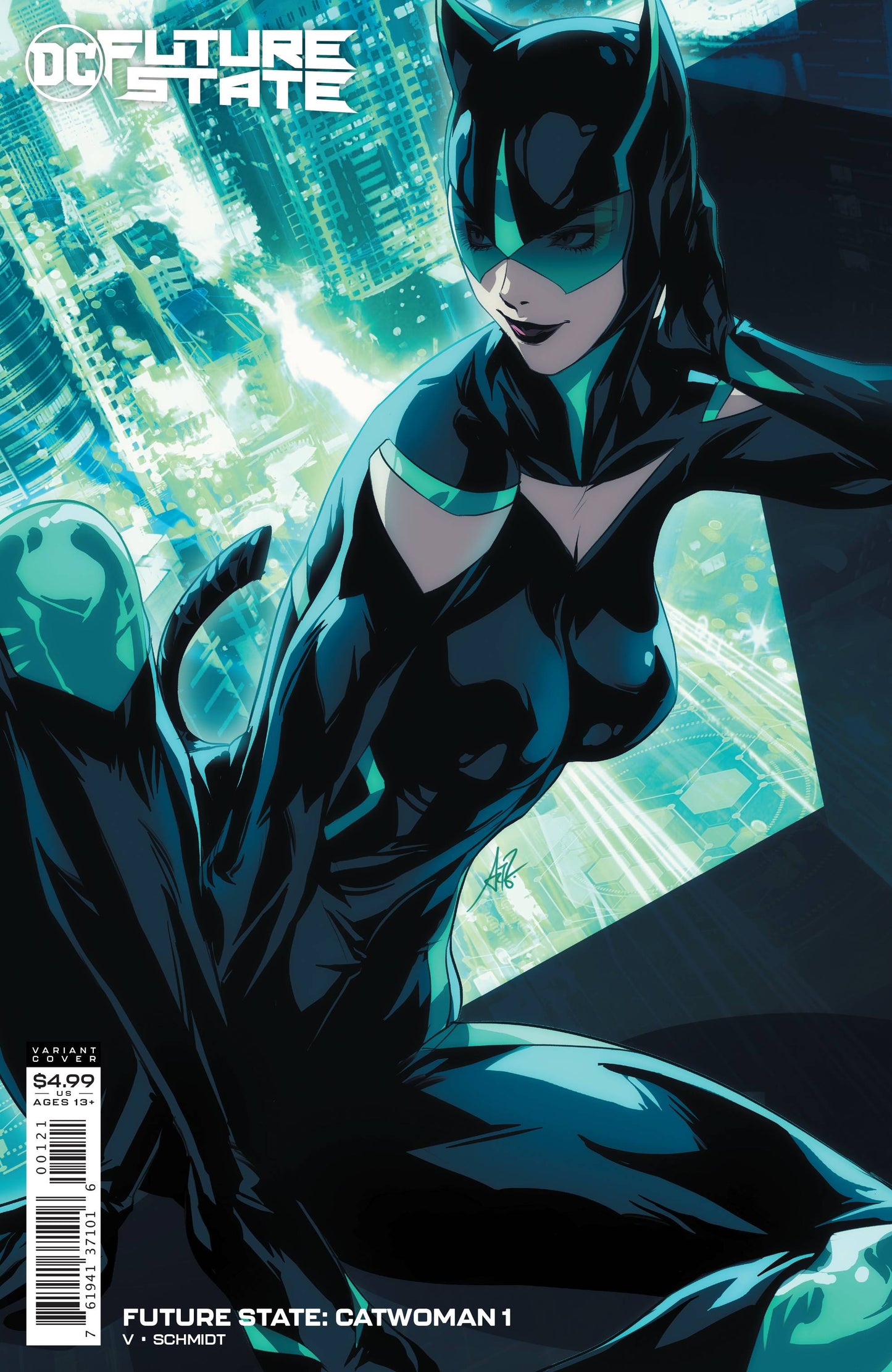 FUTURE STATE CATWOMAN #1 CARD STOCK VAR ED