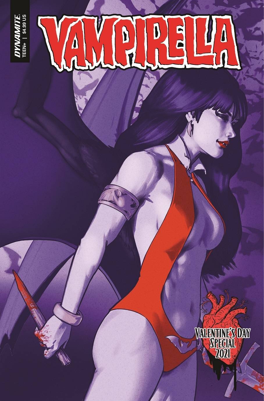 VAMPIRELLA VALENTINES SP ONE SHOT CVR B HA