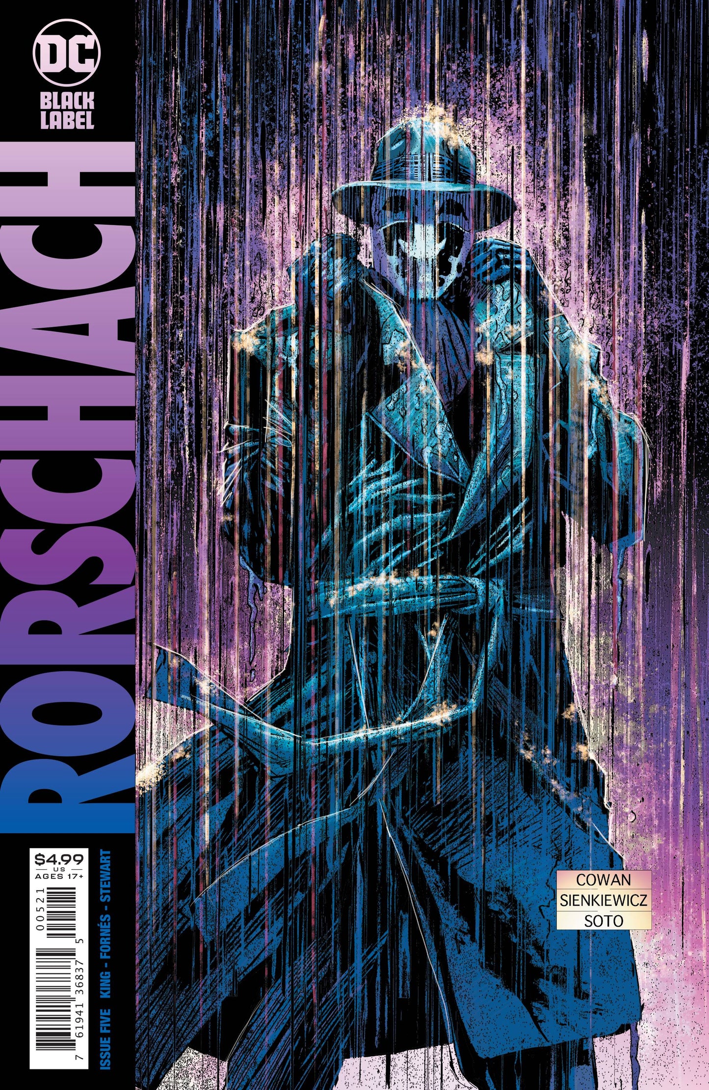RORSCHACH #5 VAR ED (MR)