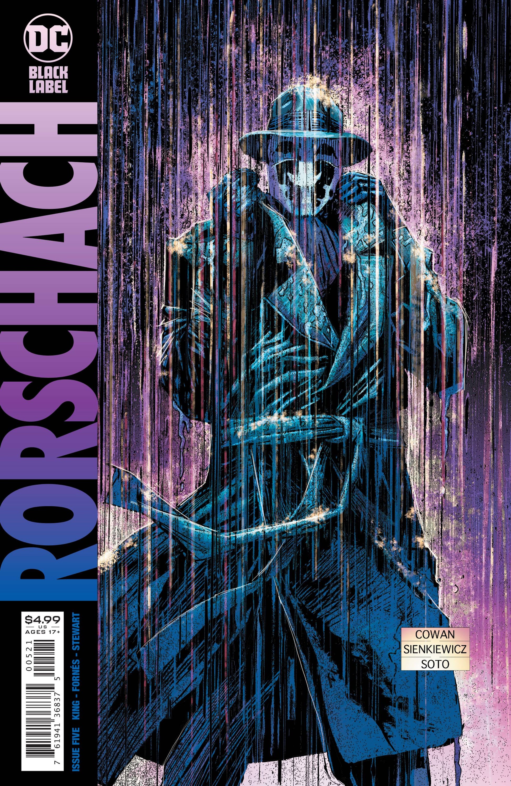 RORSCHACH #5 VAR ED (MR)