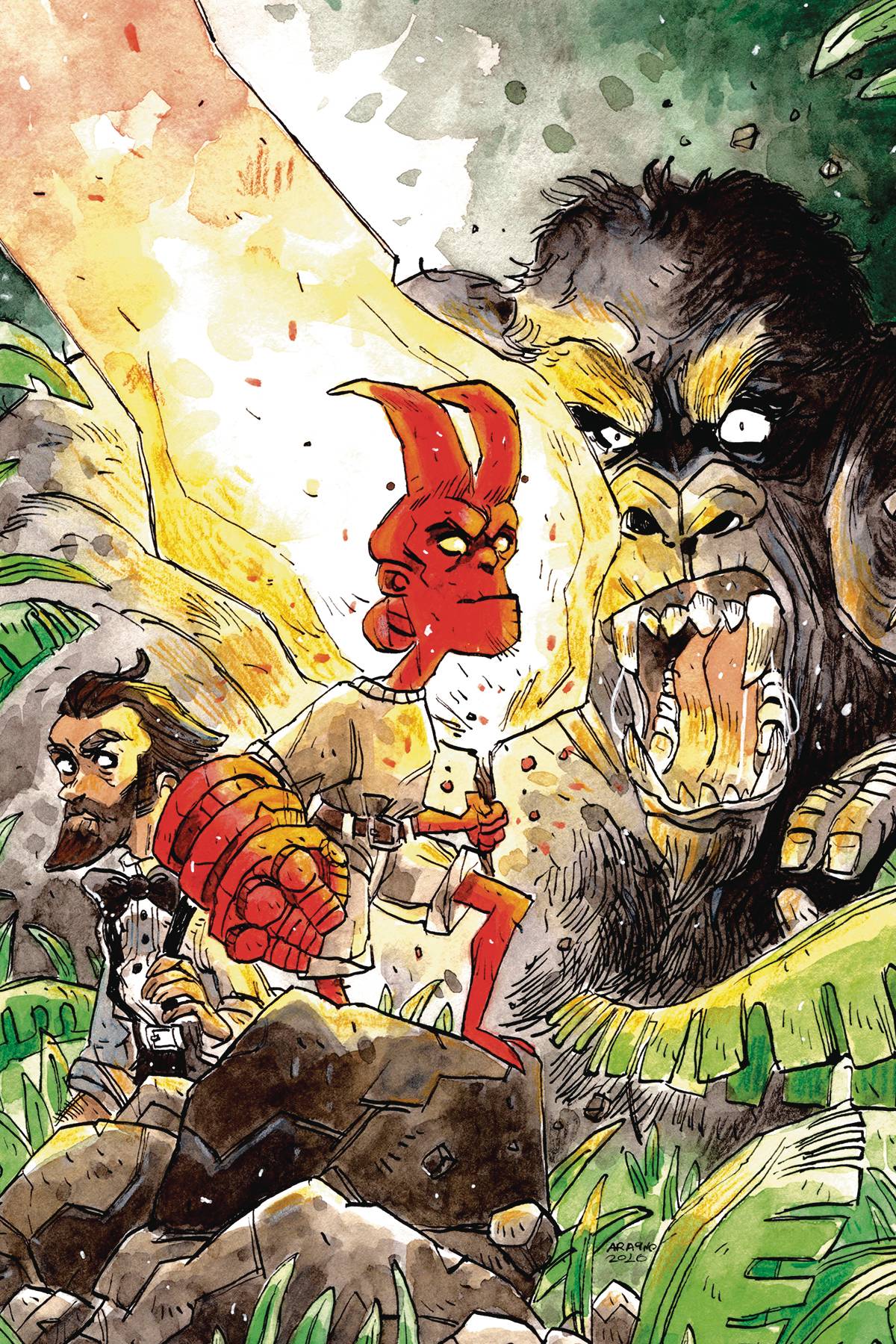 YOUNG HELLBOY THE HIDDEN LAND #2 (OF 4) CVR B