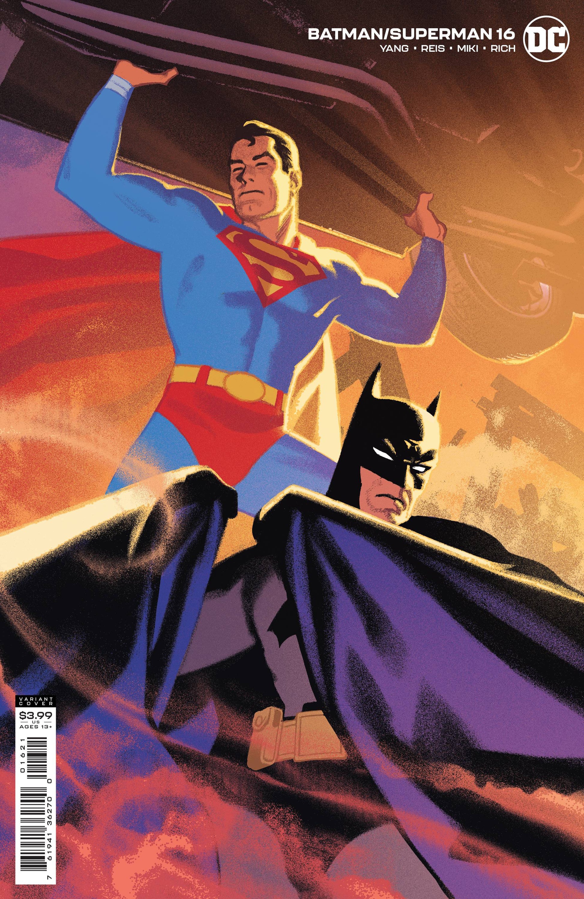BATMAN SUPERMAN #16 CVR B SMALLWOOD VAR