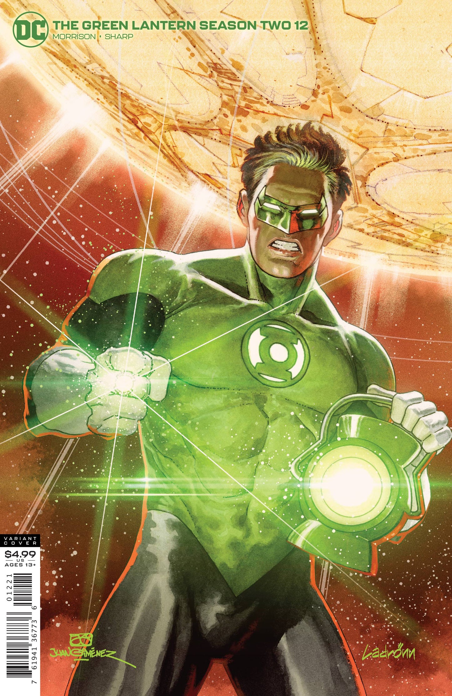 GREEN LANTERN SEASON TWO #12 (OF 12) CVR B LADRONN