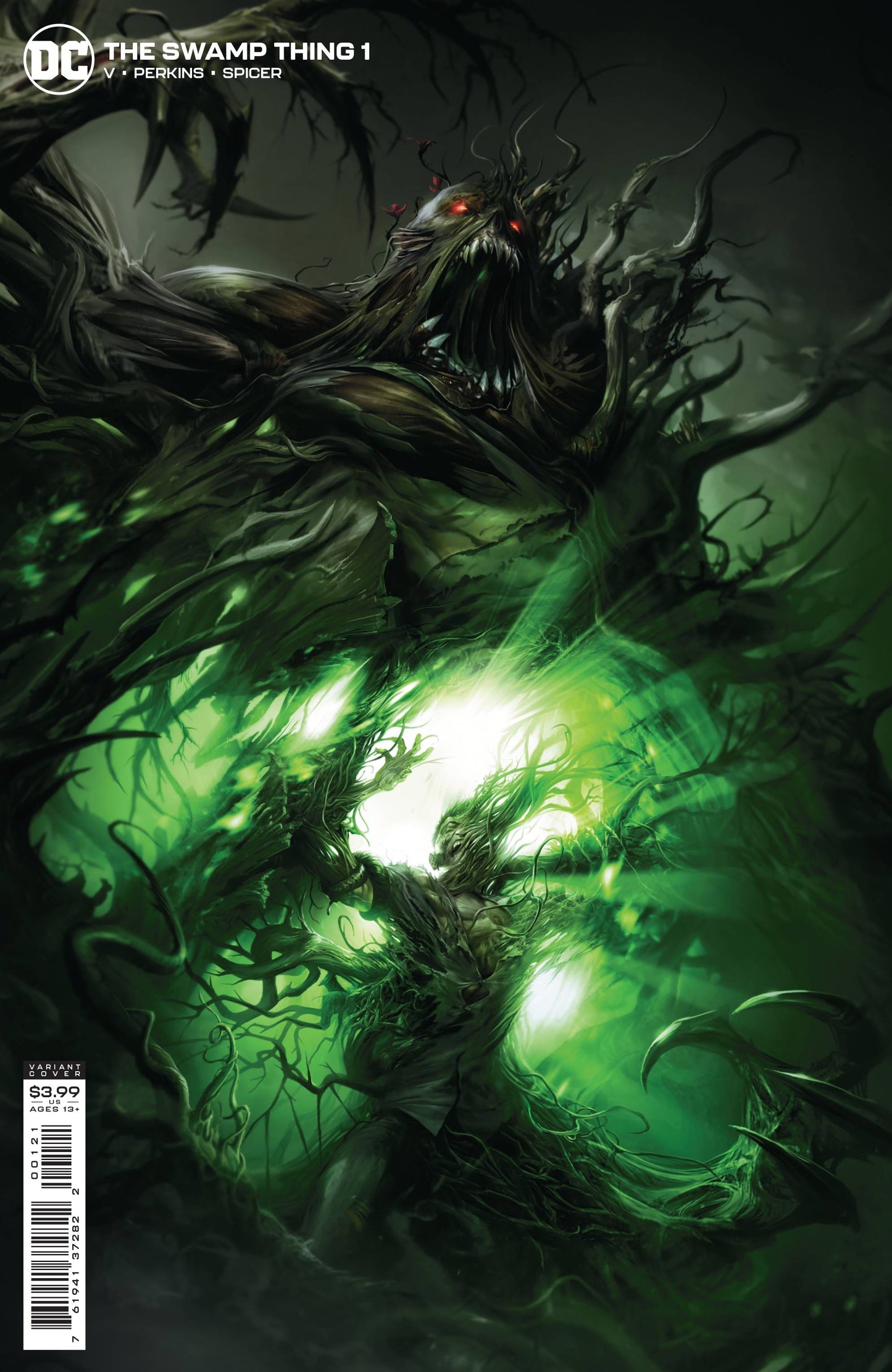 SWAMP THING #1 CVR B MATTINA VAR