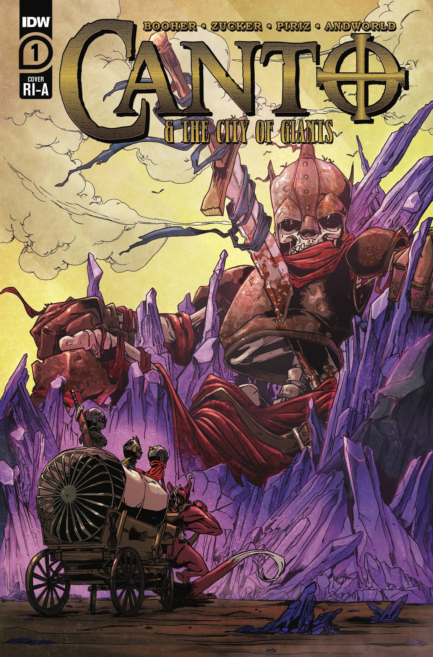CANTO & CITY OF GIANTS #1 (OF 3) 10 COPY INCV ZUCK