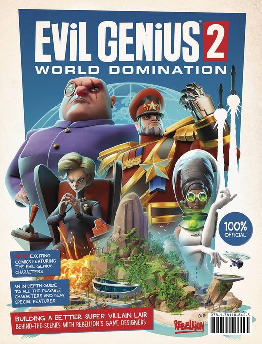 EVIL GENIUS 2 WORLD DOMINATION MAGAZINE