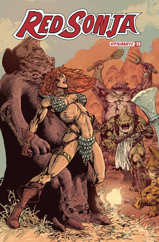 RED SONJA #23 CASTRO FOC BONUS VAR