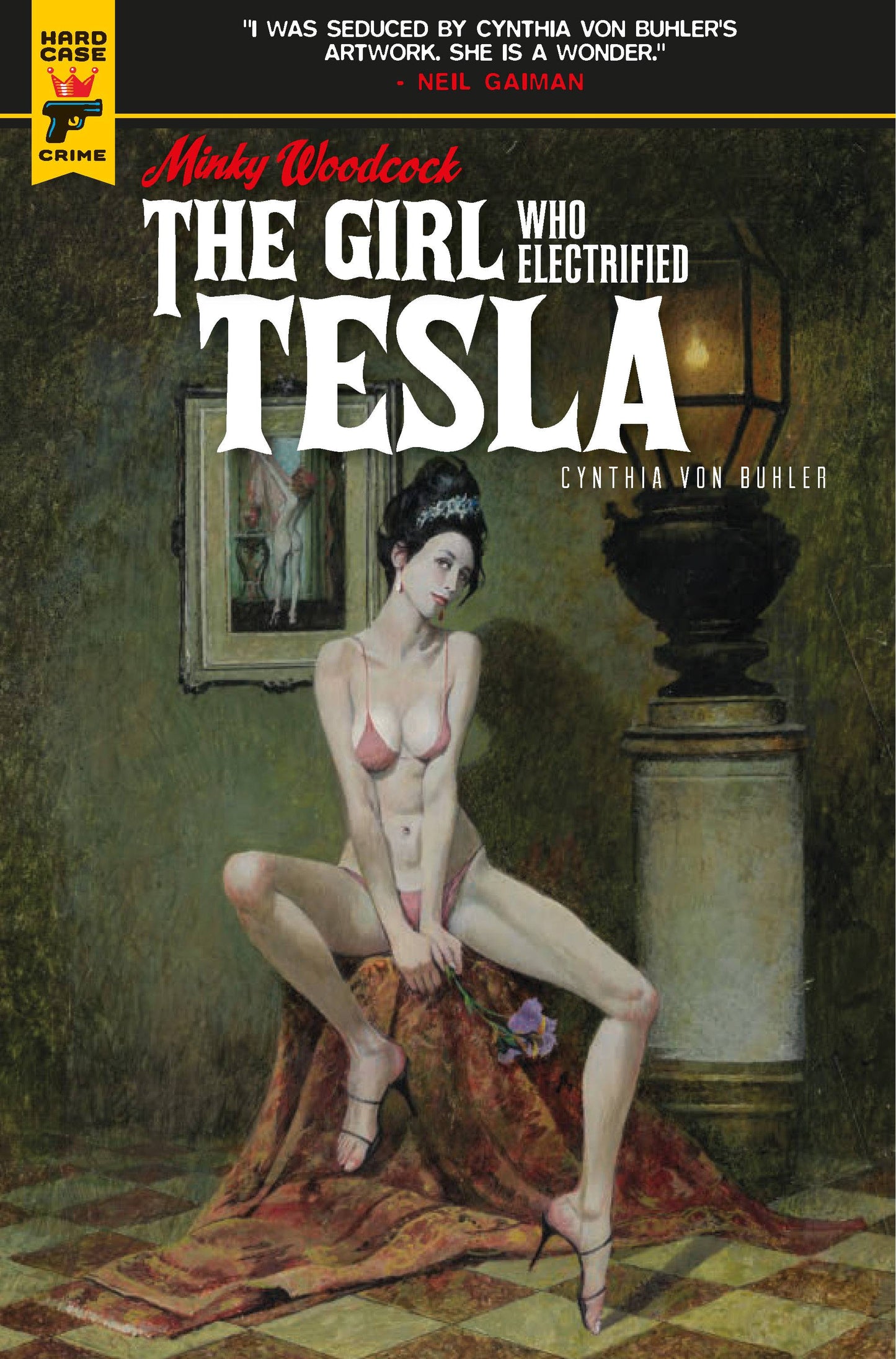 MINKY WOODCOCK GIRL ELECTRIFIED TESLA #1 CVR A