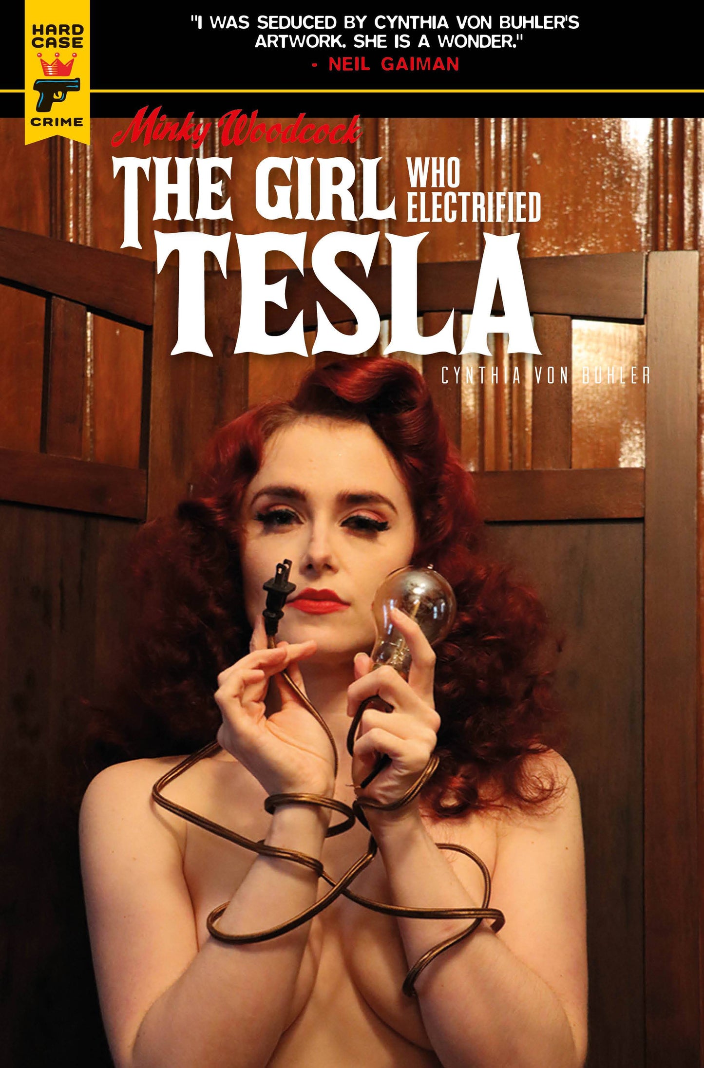 MINKY WOODCOCK GIRL ELECTRIFIED TESLA #1 CVR C
