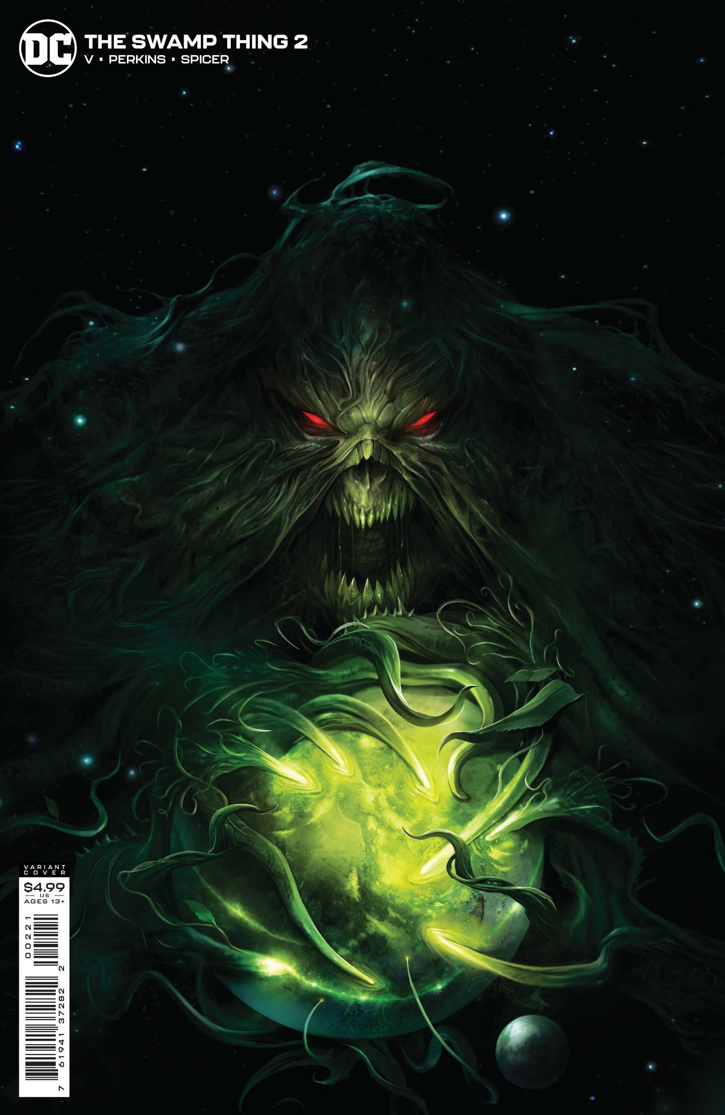 SWAMP THING #2 CVR B MATTINA CARDSTOCK VAR